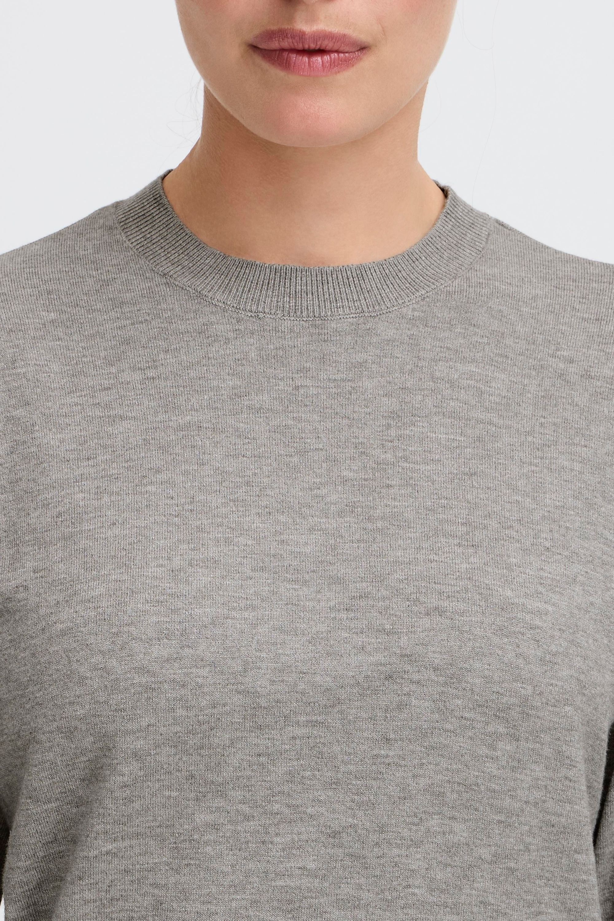 OXMO Strickfleece-Pullover »Strickpullover OXISCANNY LS«