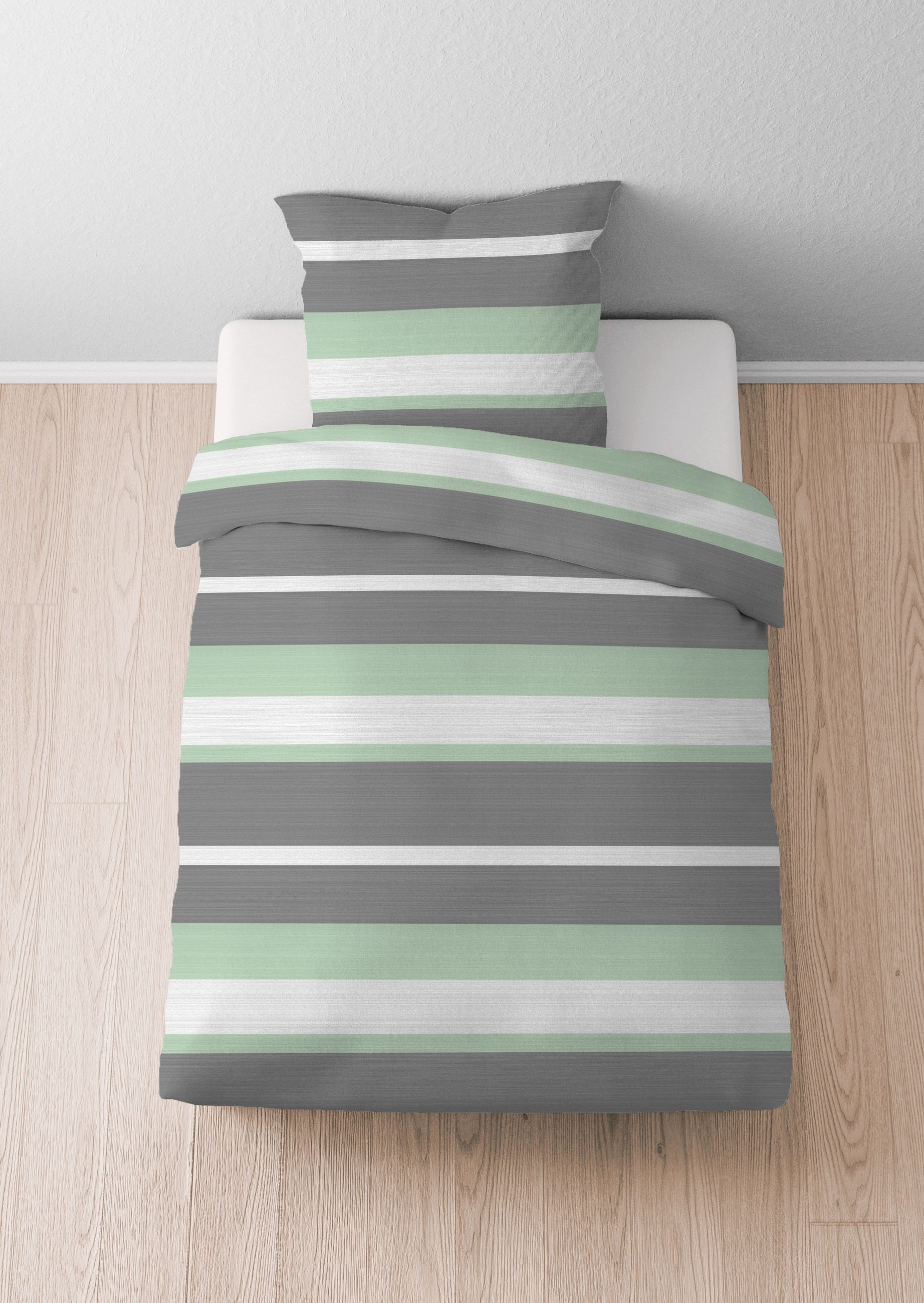 Castell - Markenbettwäsche Bettwäsche "0080752" 2 Stk. tlg. kuschelig warm, günstig online kaufen