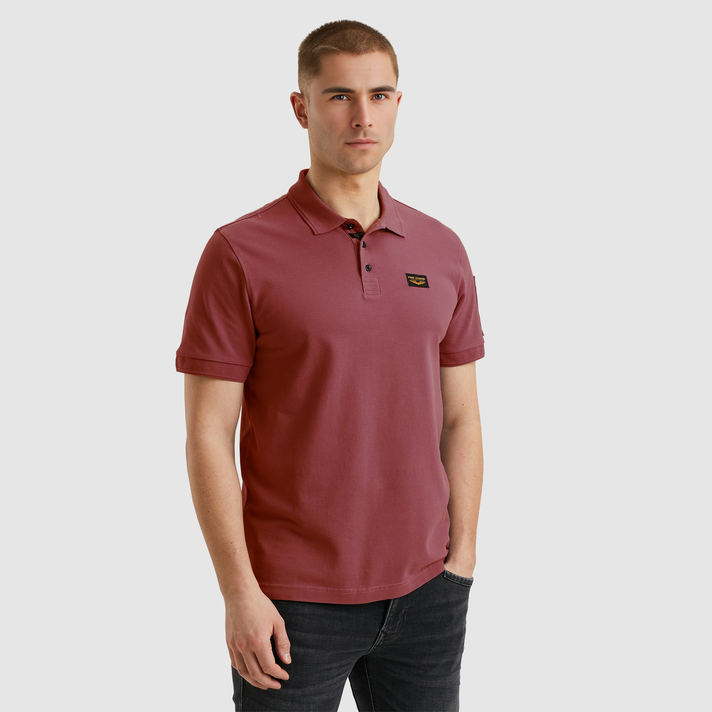 PME LEGEND Poloshirt, mit Logostickerei