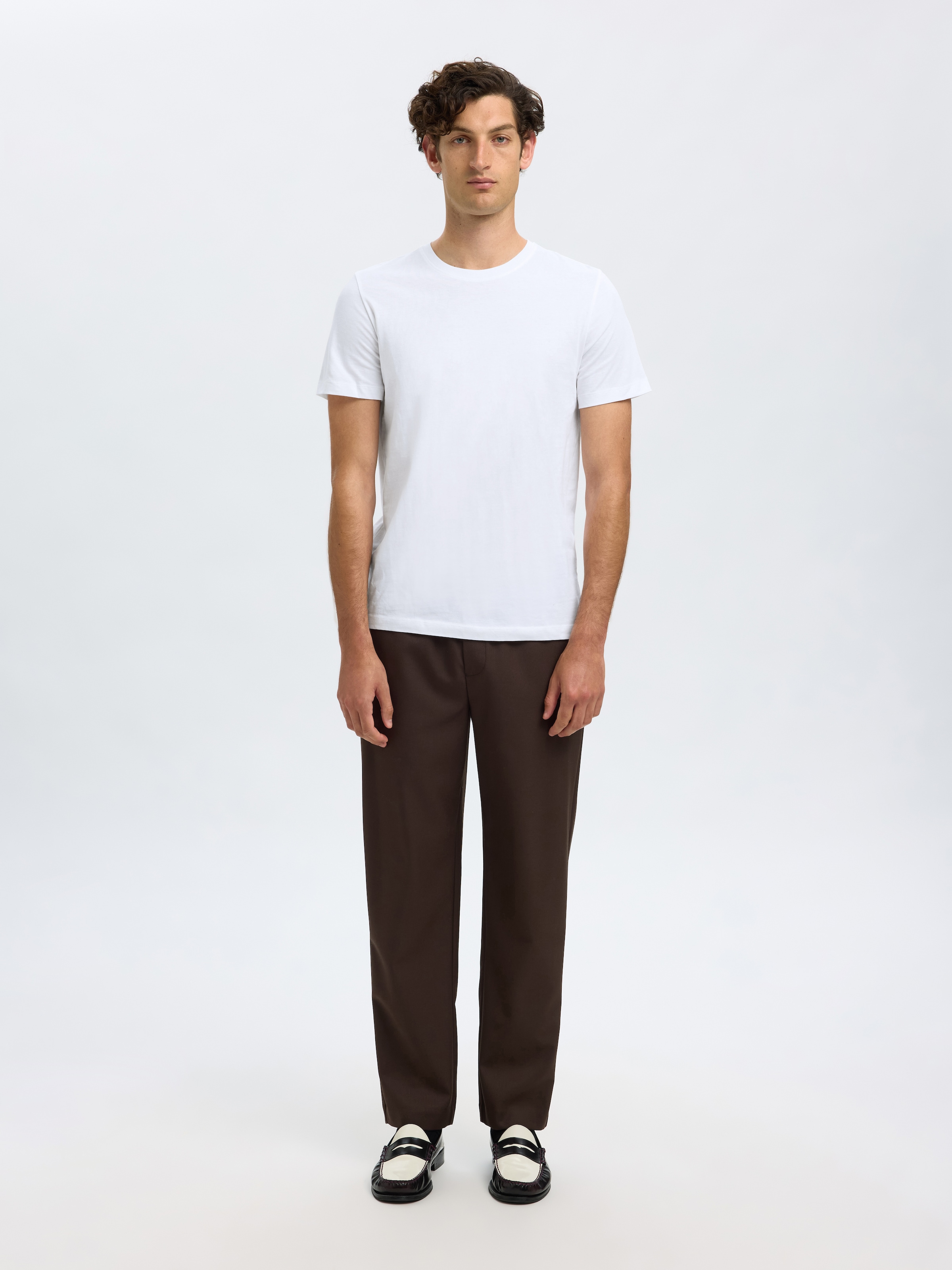 SELECTED HOMME Rundhalsshirt »SLHCORMAC SS O-NECK TEE 5 PACK NOOS«, (Packung, 5 tlg.)
