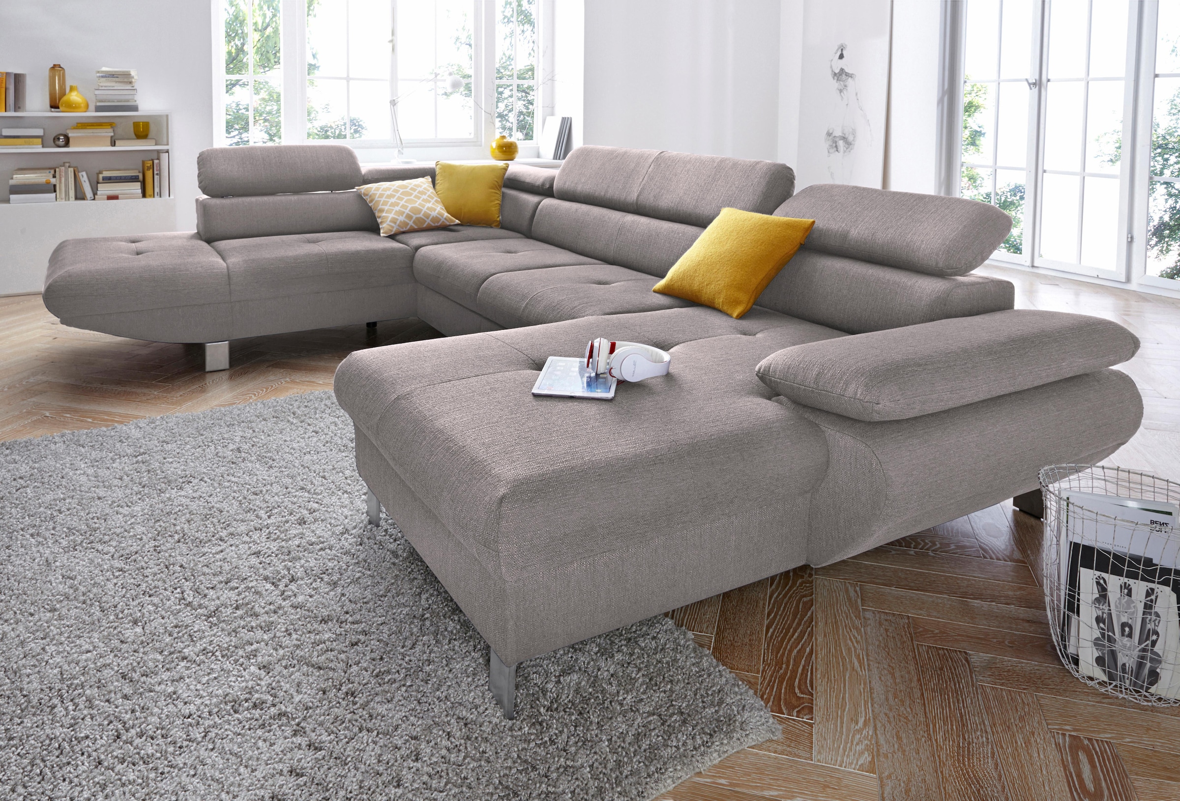 exxpo - sofa fashion Sofa »Vinci« patogi su miegojimo funkc...