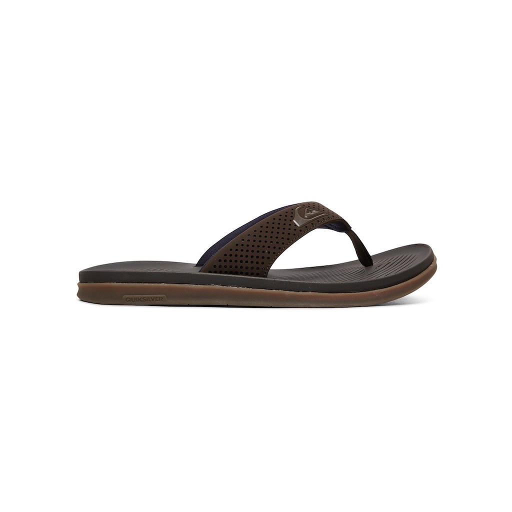 Schuhe Offene Schuhe Quiksilver Sandale »Haleiwa Plus« braun