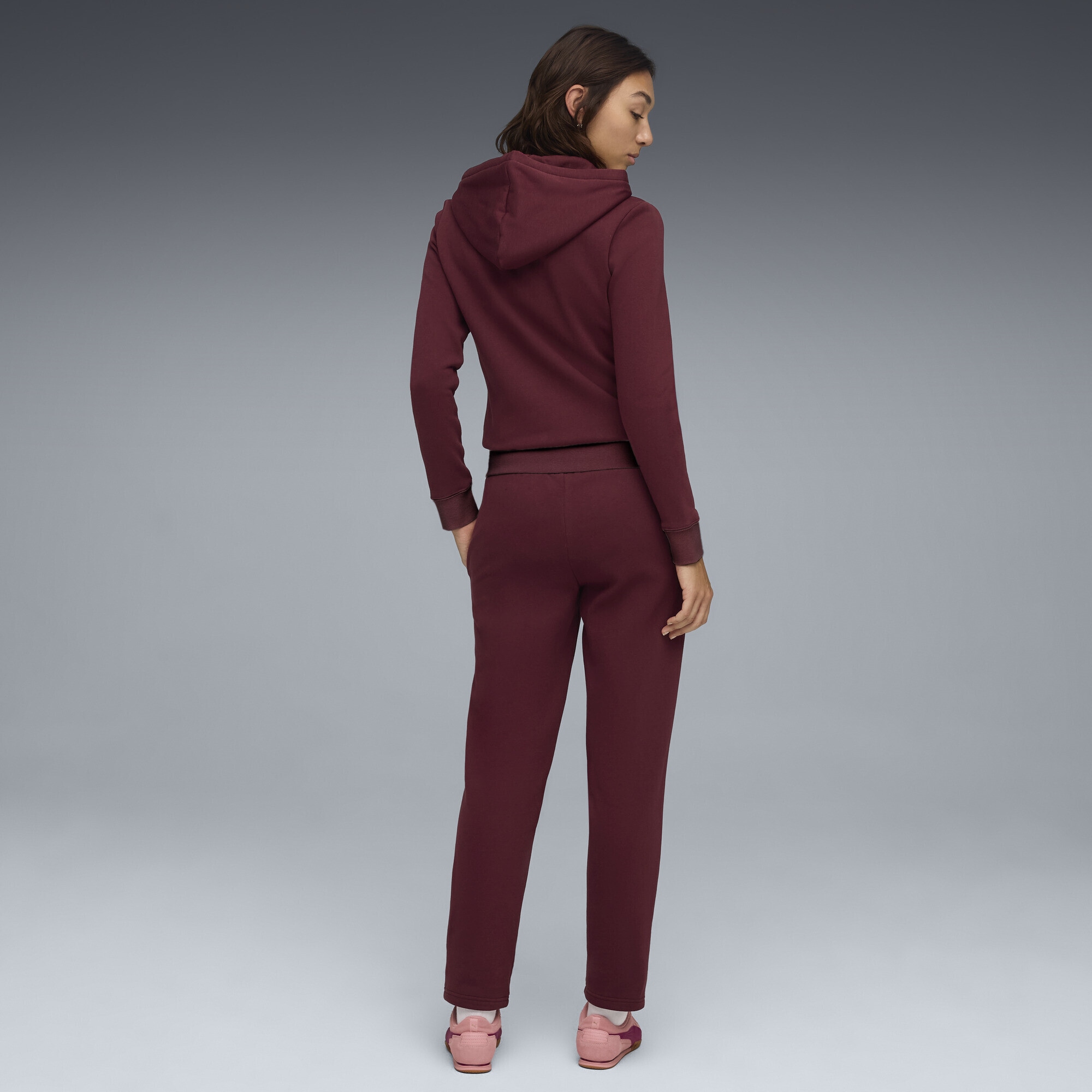 PUMA Jogginganzug »Metallic Jogginganzug mit Kapuze Damen«
