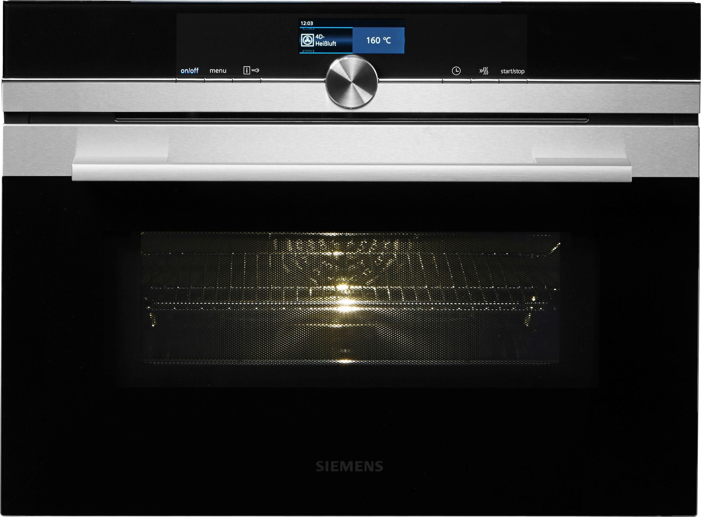 SIEMENS Backofen mit Mikrowelle »CM636GNS1«, CM636GNS1 online bestellen |  BAUR