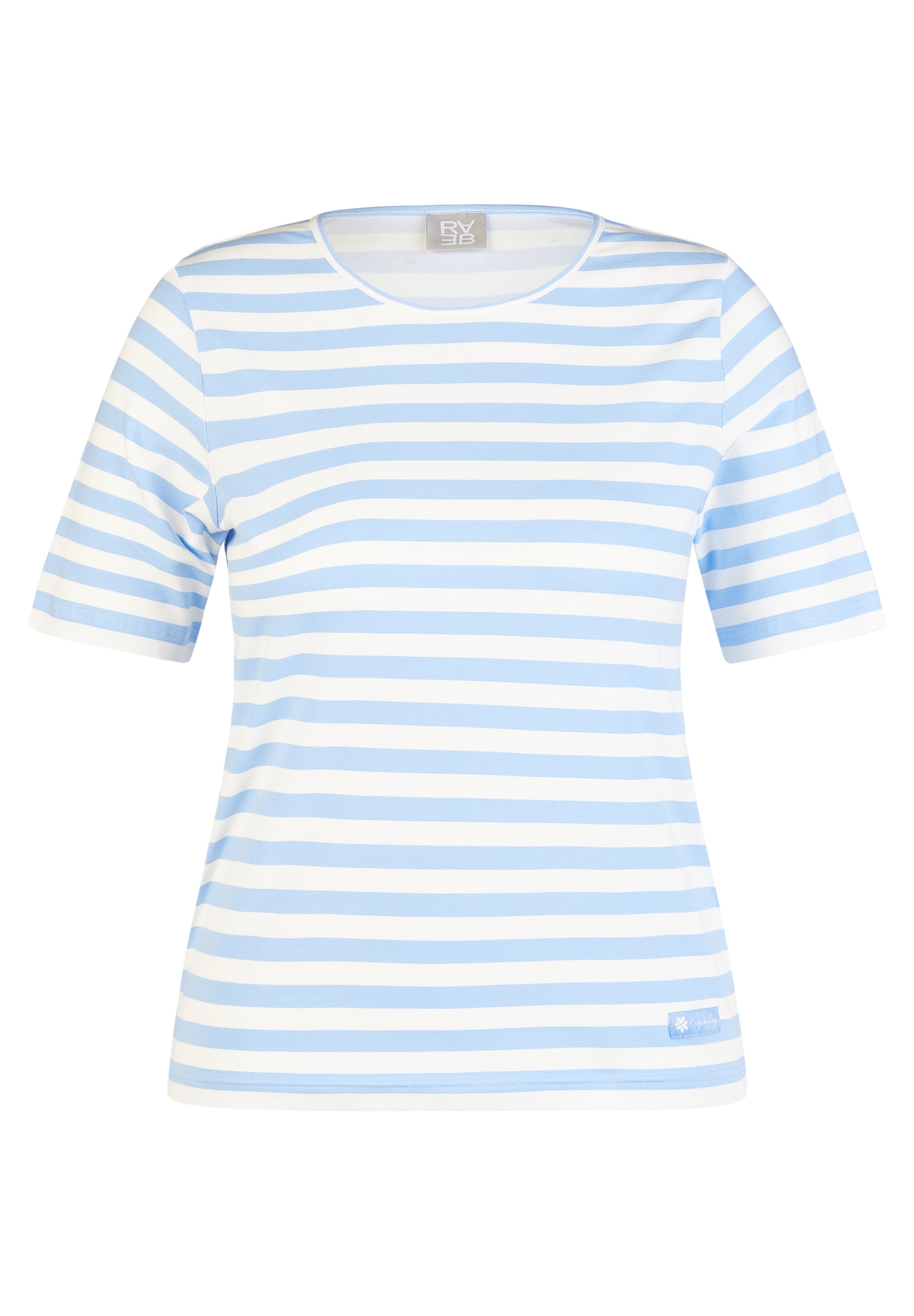 Rabe Print-Shirt im Streifen-Look günstig online kaufen