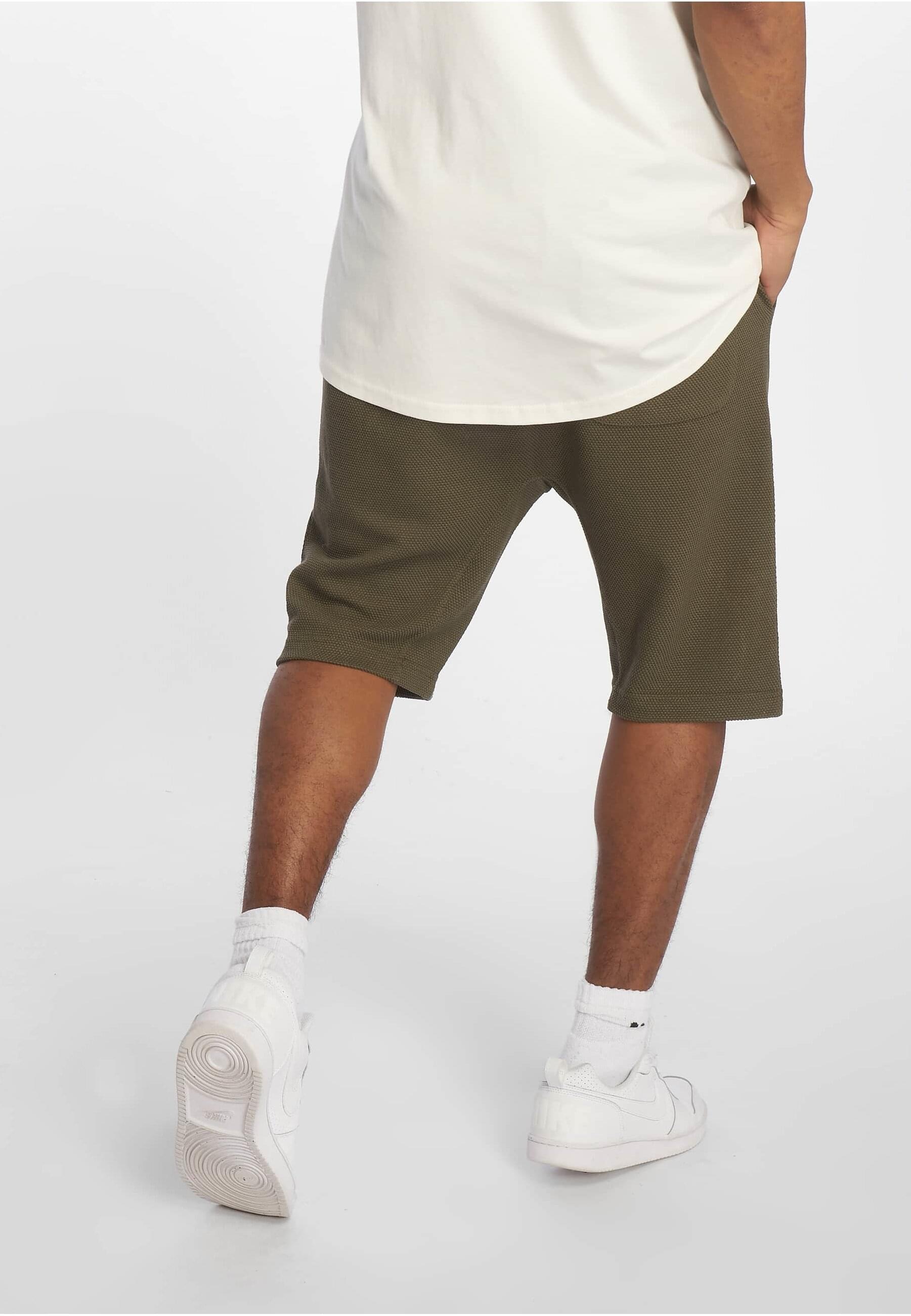 DEF Stoffhose »DEF Herren DEF Hoku Shorts Black«, (1 tlg.)