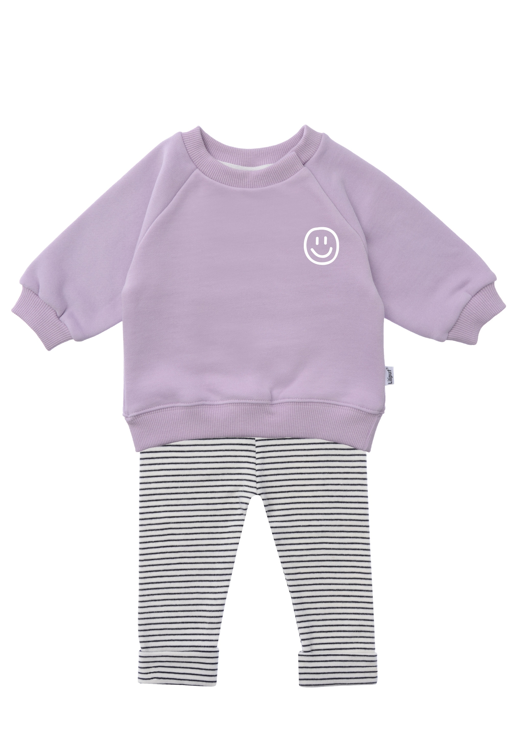 Liliput Sweatanzug »Smiley« su niedlichem Fron...