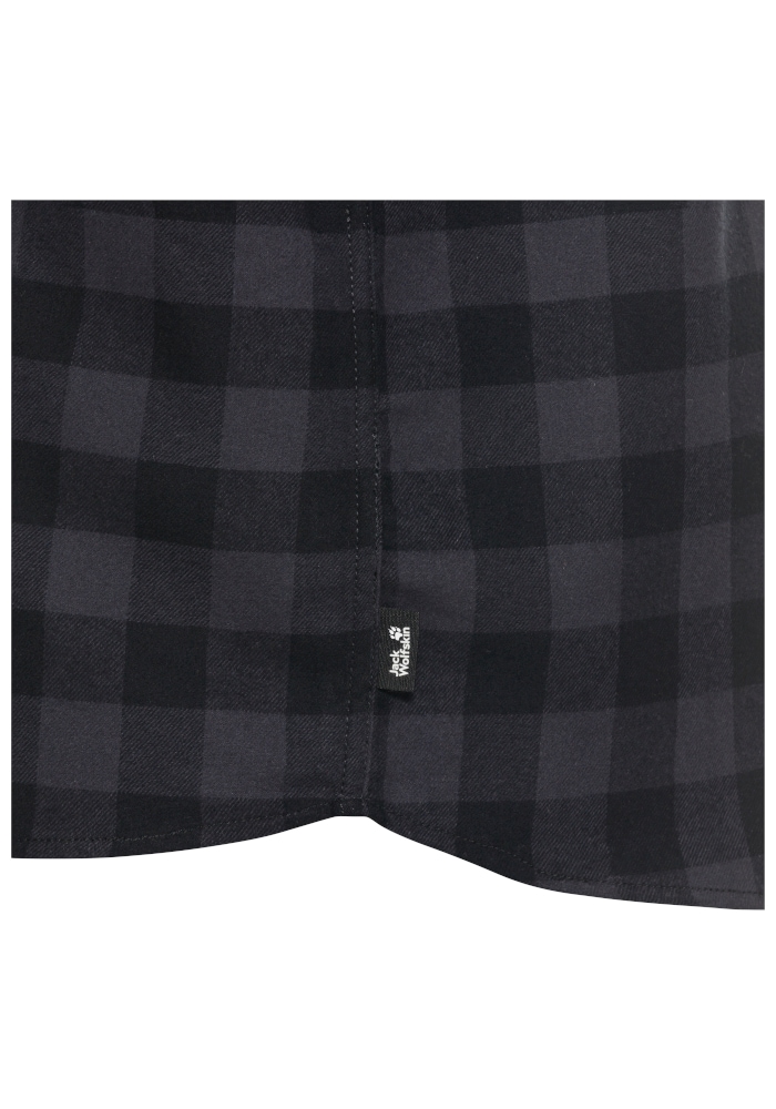 Jack Wolfskin Flanellhemd »LITE FLANNEL SHIRT M« Flanellhemd, weich, atmungsaktiv