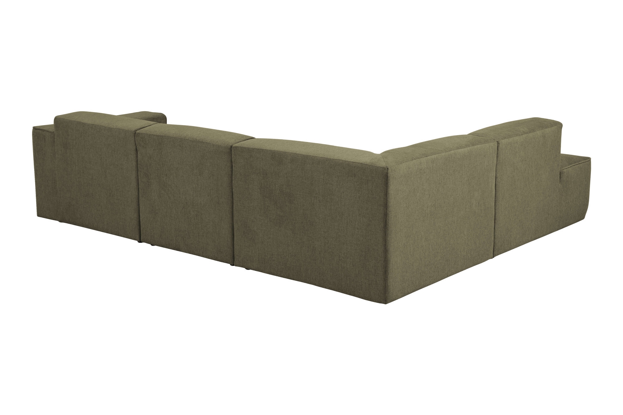 andas Ecksofa »Noord«, mit Kedernaht, in einem Soft-Touch Bezug