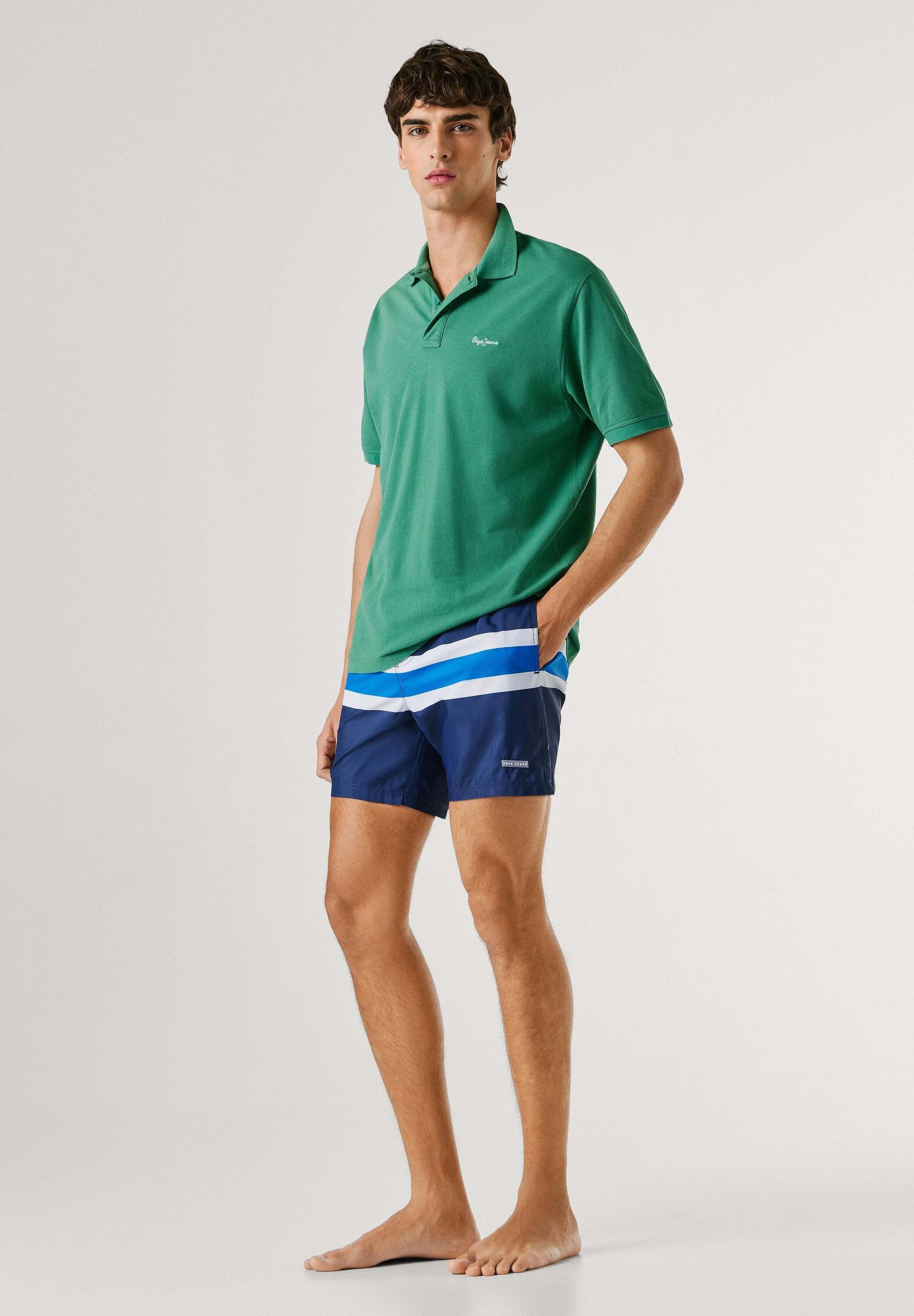 Pepe Jeans Schwimmanzug »swimsuit COLOR BLOCK SWIMSHORT«