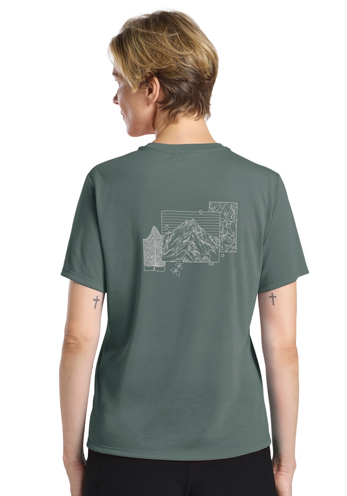 Jack Wolfskin T-Shirt "VONNAN GRAPHIC T W" günstig online kaufen
