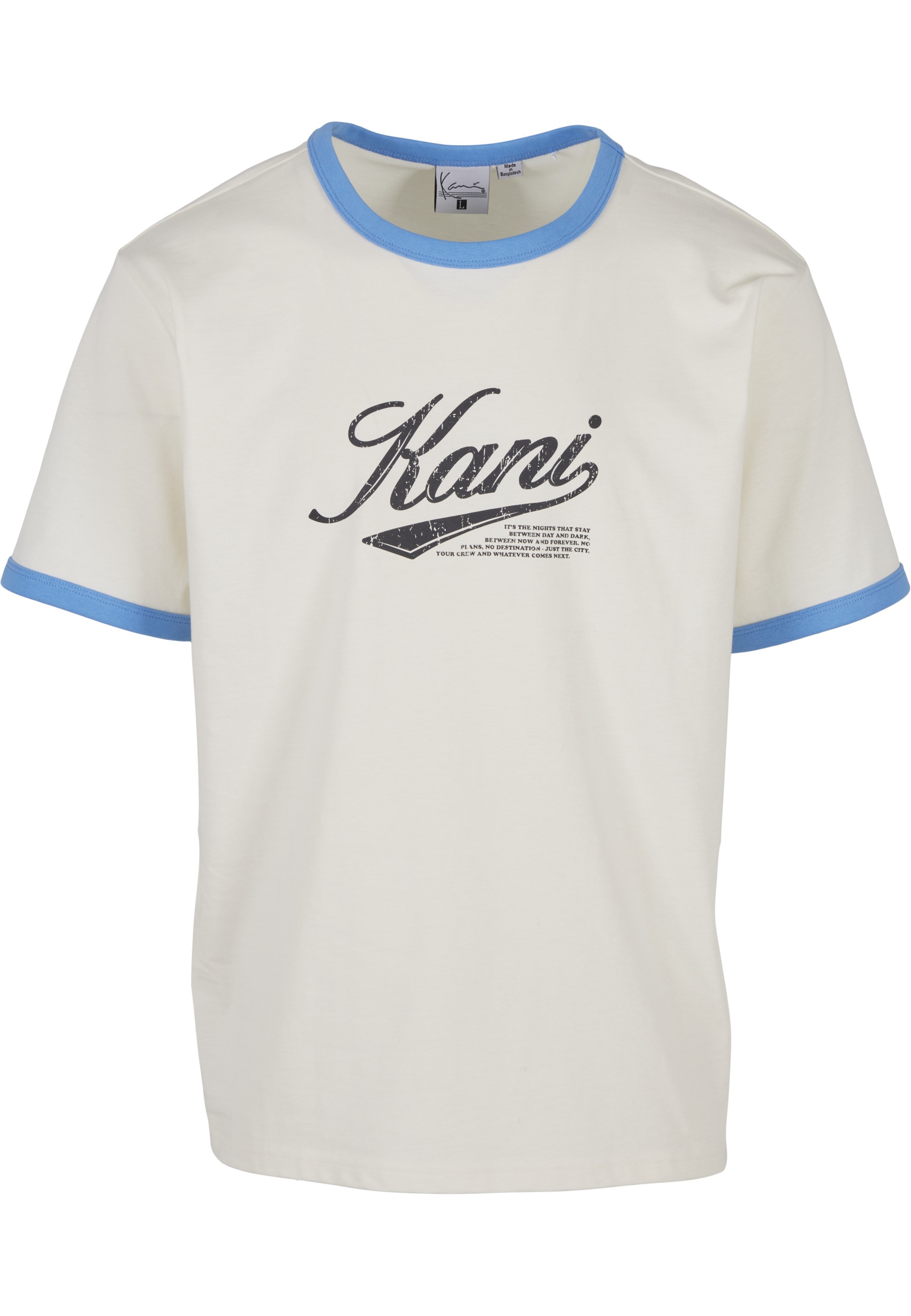 Karl Kani T-Shirt "Karl Kani Cursive Varsity Regular Ringer T-Shirt" 1