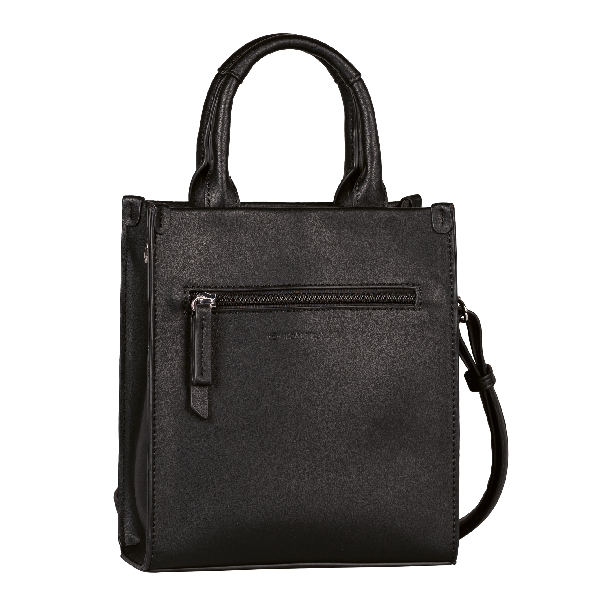 TOM TAILOR Shopper »Denice«, aus glattem Lederimitat mit toller Logoprägung in Schreibschrift