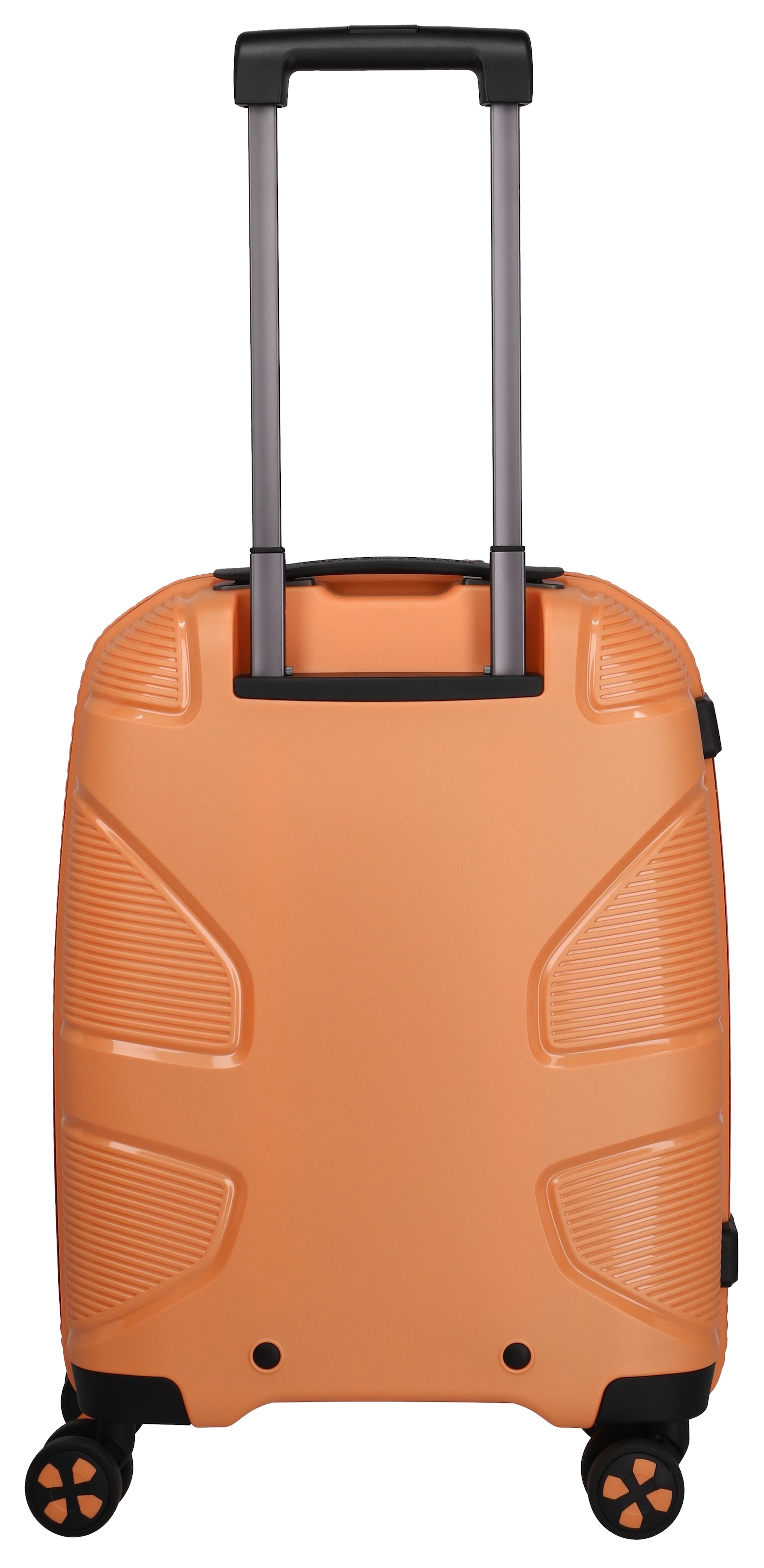 IMPACKT Hartschalen-Trolley »IP1, verschiedene Größen und Farben« 38 l 4 Rollen Hartschalen-Koffer vegan Koffer Reisegepäck USB-Port TSA Zahlenschloss