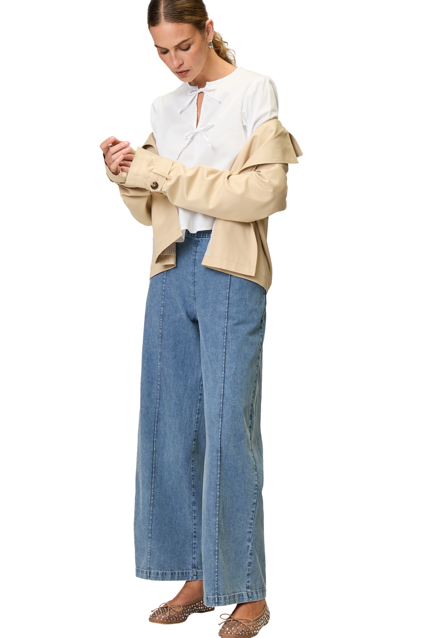 Zero Slim-fit-Jeans »zero Jeans Relaxed Fit weites Bein 30 Inch«