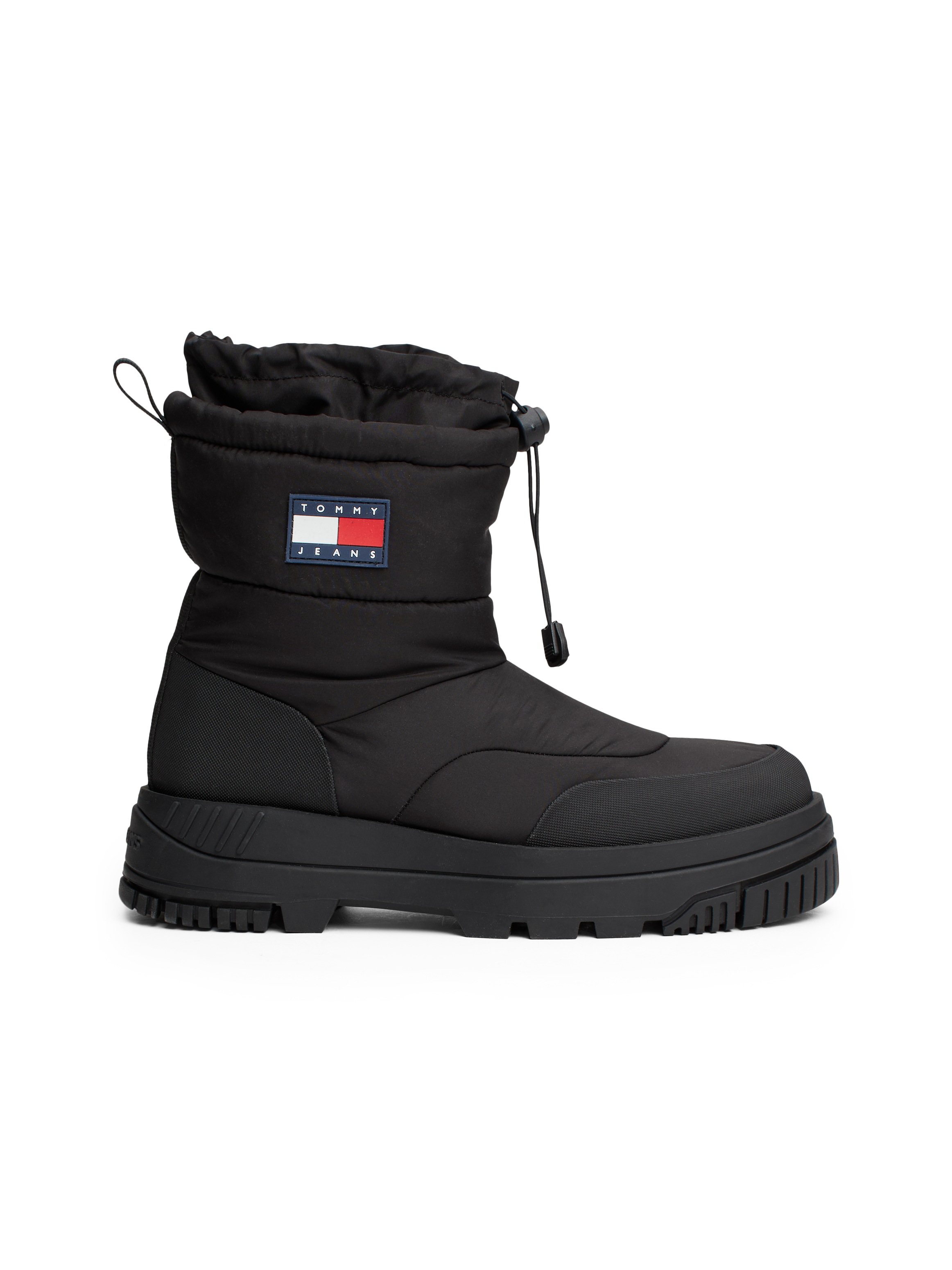 Tommy Jeans Snowboots »TJM SNOW BOOT«, Plateau,Schneeschuh,Outdoorschuh,Stiefel zum Schlupfen, schmale Form