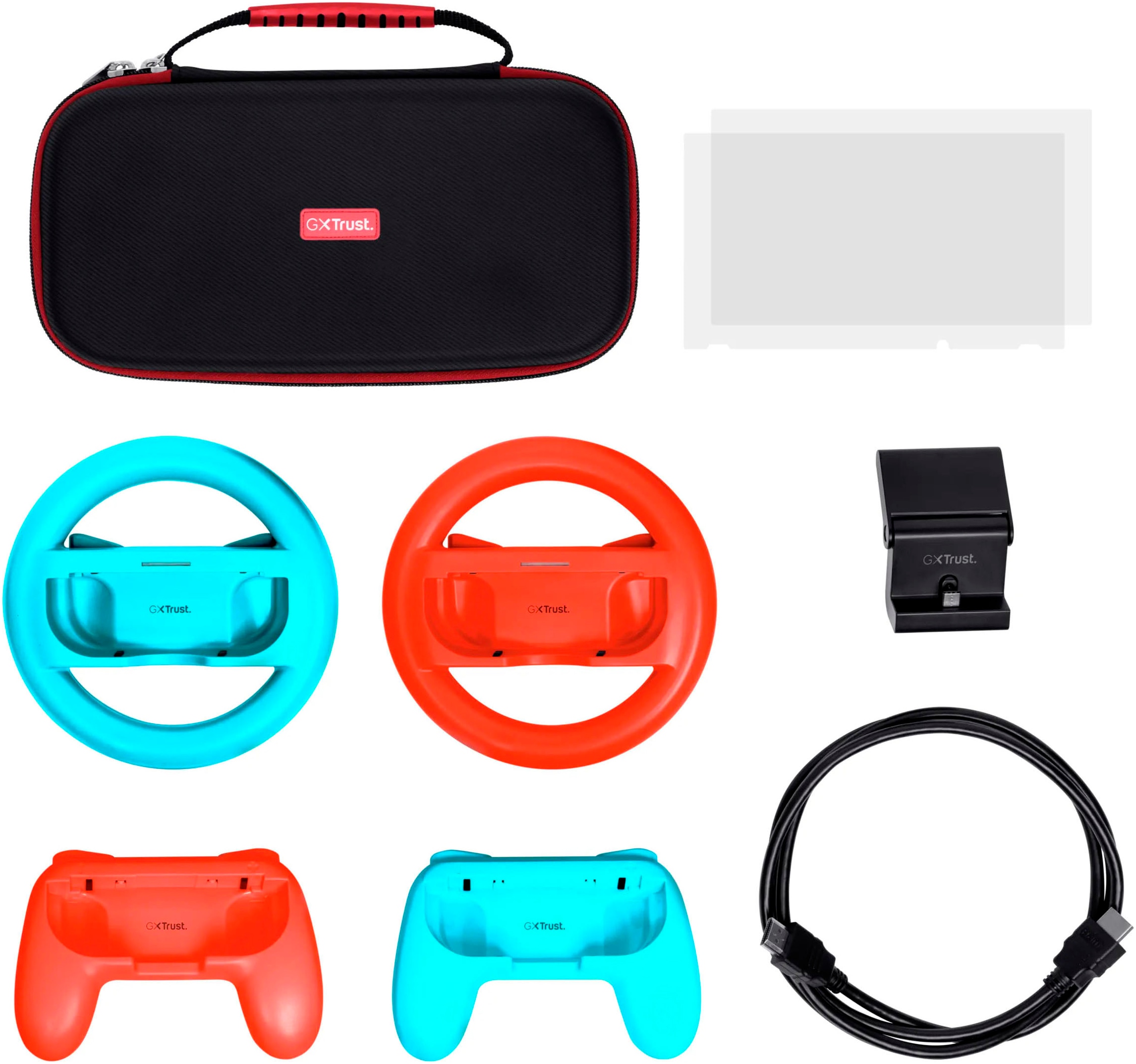 Trust Spielekonsolen-Tasche »GXT 1249 7-in-1-Pack für Nintendo Switch«
