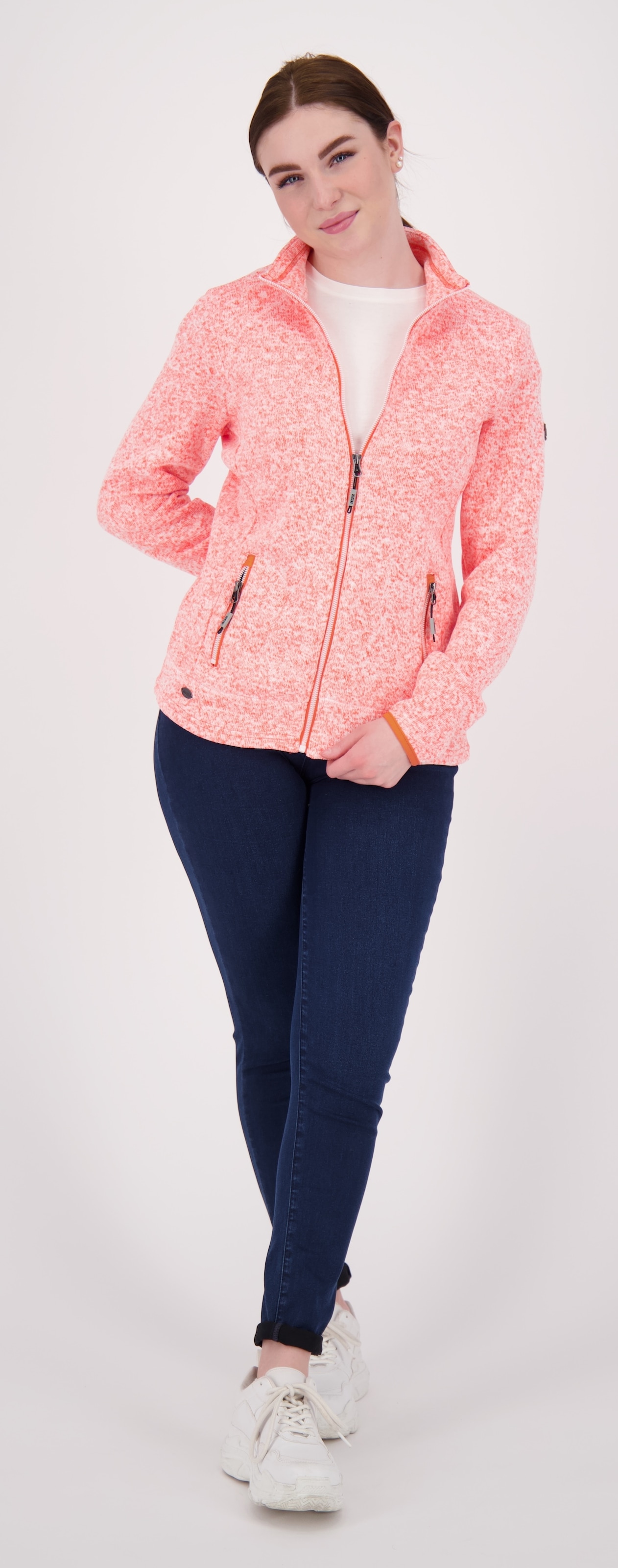 DEPROC Active Strickfleecejacke »KIRKVALE X WOMEN«, auch in Großen Größen erhältlich