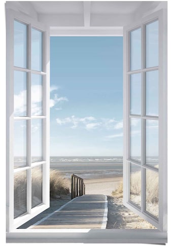 Reinders! Poster »Poster Fensterblick Nordsee« M...