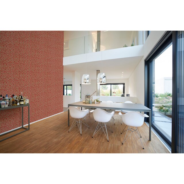 living walls Vliestapete »My Home My Spa«, geometrisch-grafisch-glänzend, Design  Tapete Geometrisch günstig | BAUR