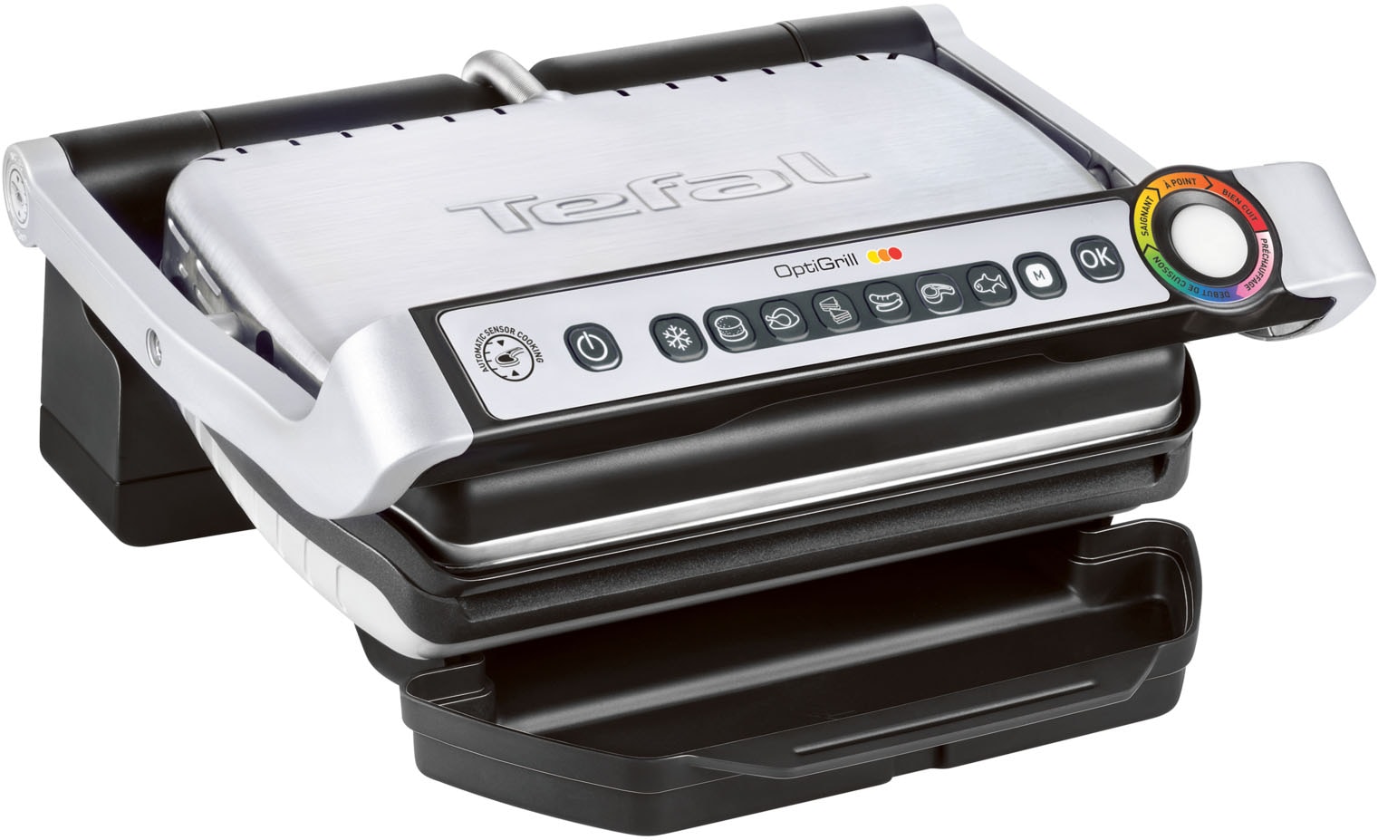 Tefal Kontaktgrill "OptiGrill, 6 automatische Programme, ein manuelles Prog günstig online kaufen