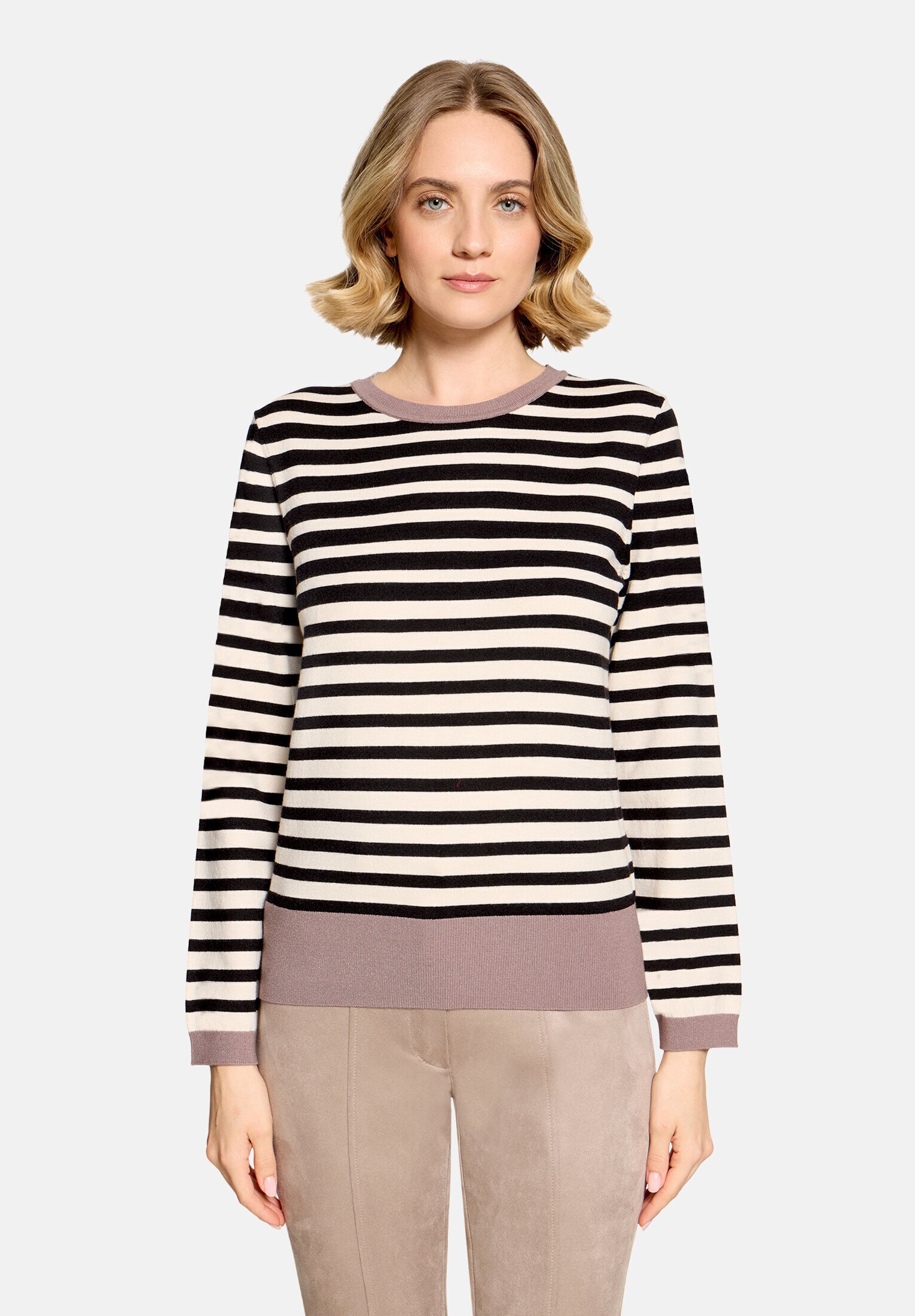 Betty Barclay Strickpullover »Damen mit Rundhalsausschnitt« 1