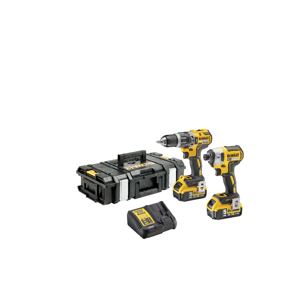 DeWalt Elektrowerkzeug-Set »DEWALT DCK266P2-QW