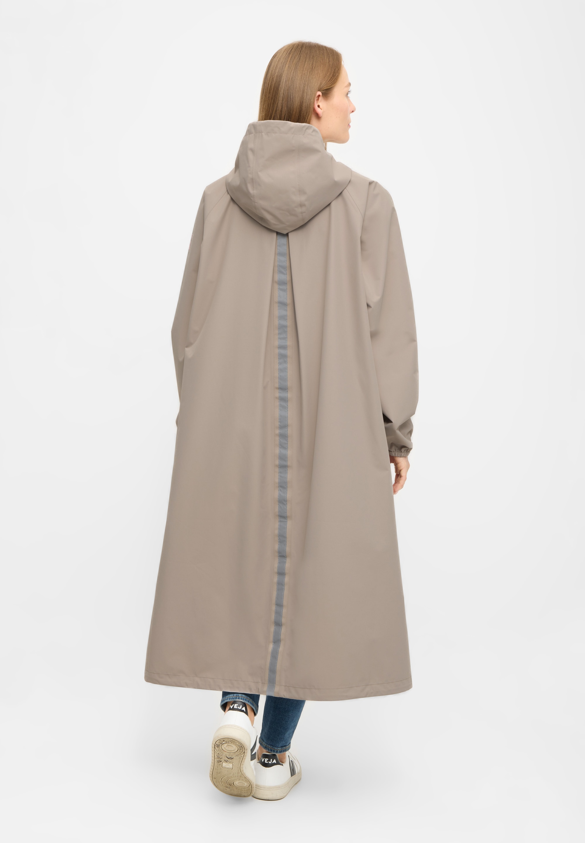 Derbe Regenmantel »Kapby« 2-Wege-Reißverschluss, wasserabweisend, winddicht, Kapuze