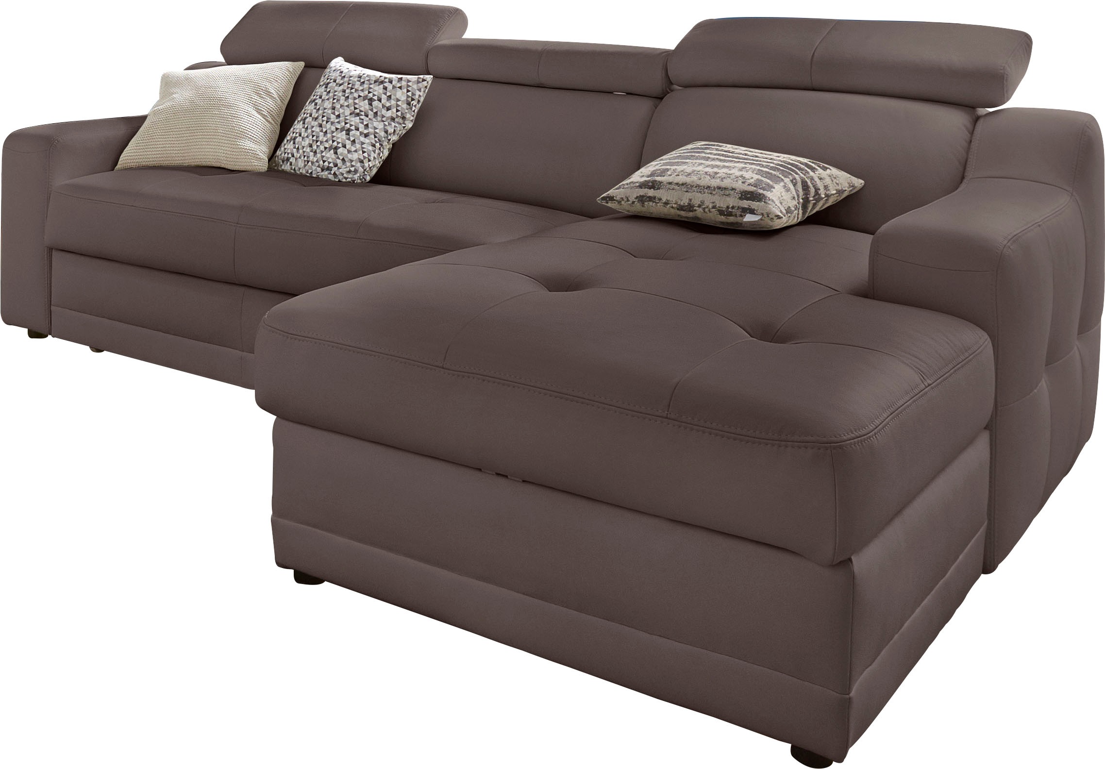 exxpo - sofa fashion Ecksofa "Lotos, bequem und funktionell, Federkern, Bre günstig online kaufen