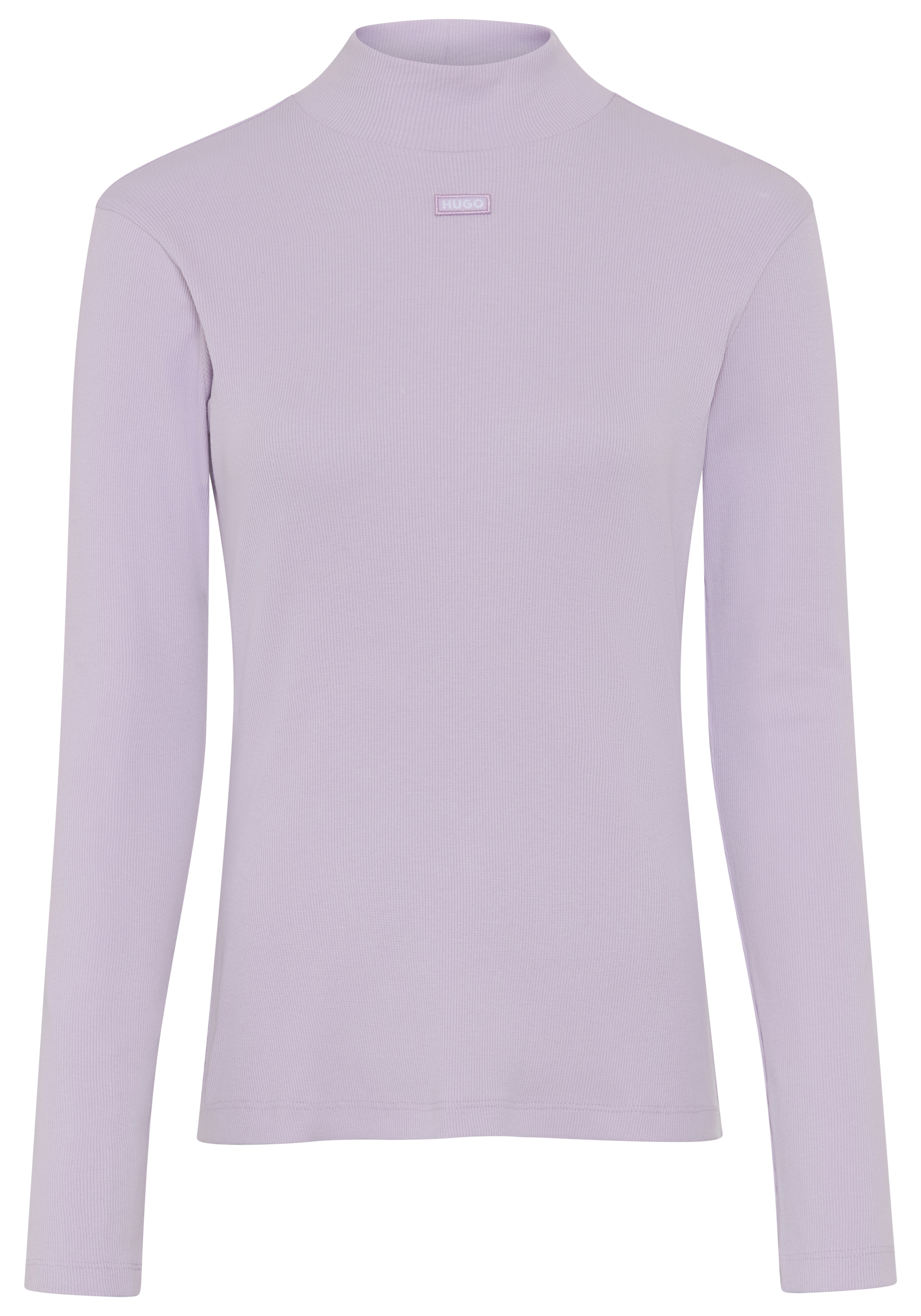 HUGO Longsleeve "Easy Longsleeve" mit Stehkragen