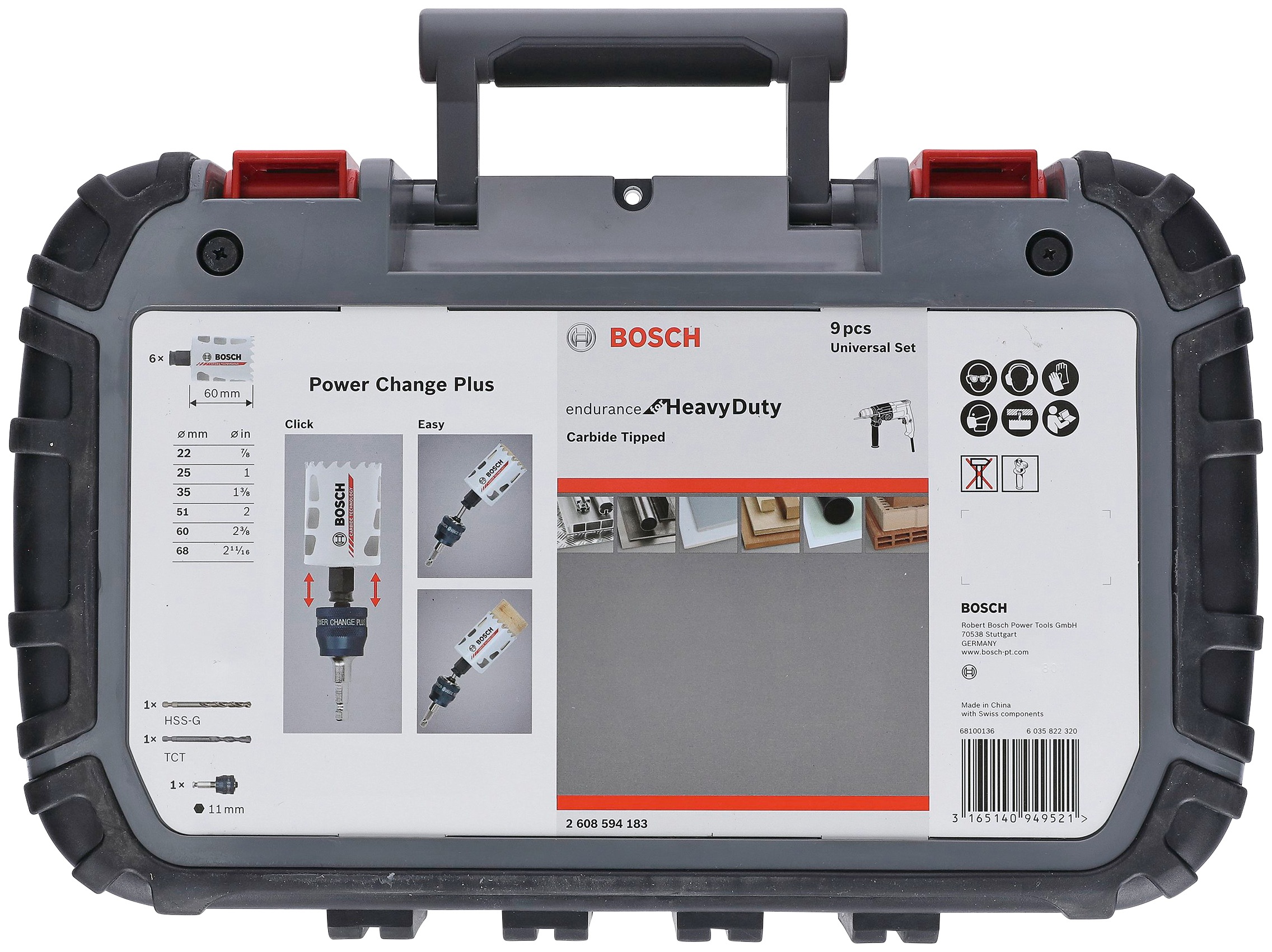 Bosch Professional Lochsäge »Carbide Endurance Duty«, BAUR günstig 8 Lochsäge | tlg.) Heavy for mit (Set