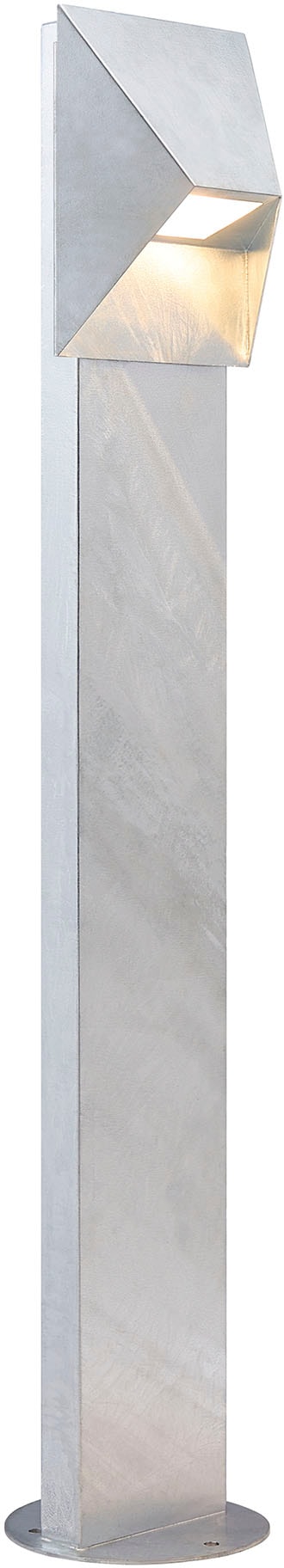 Pollerleuchte NORDLUX, B:15,2cm H:83,7cm, silber, Garten, Leuchten, "Pontio"