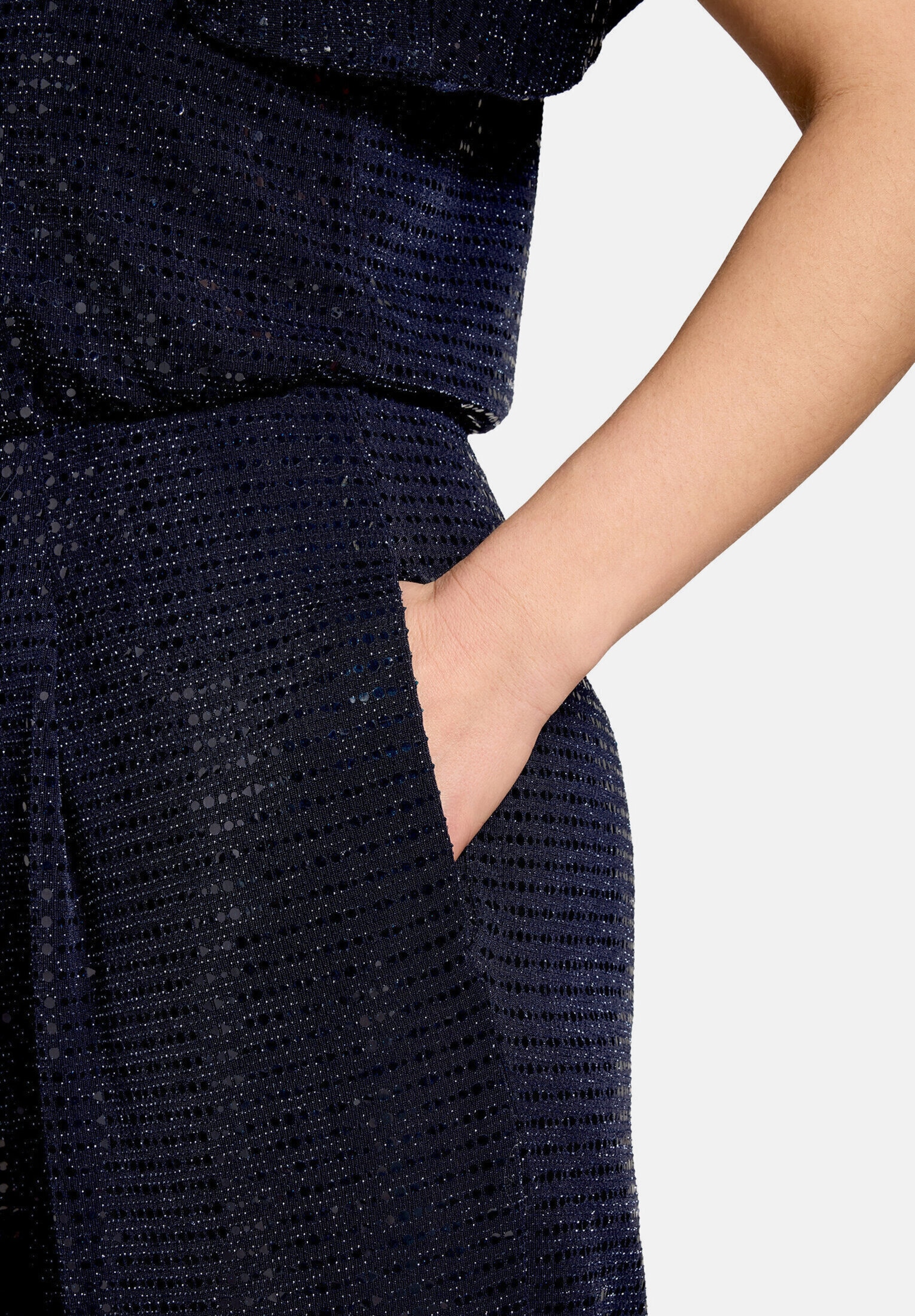 Vera Mont Overall »Damen im Glitzer-Look« 1 tlg.