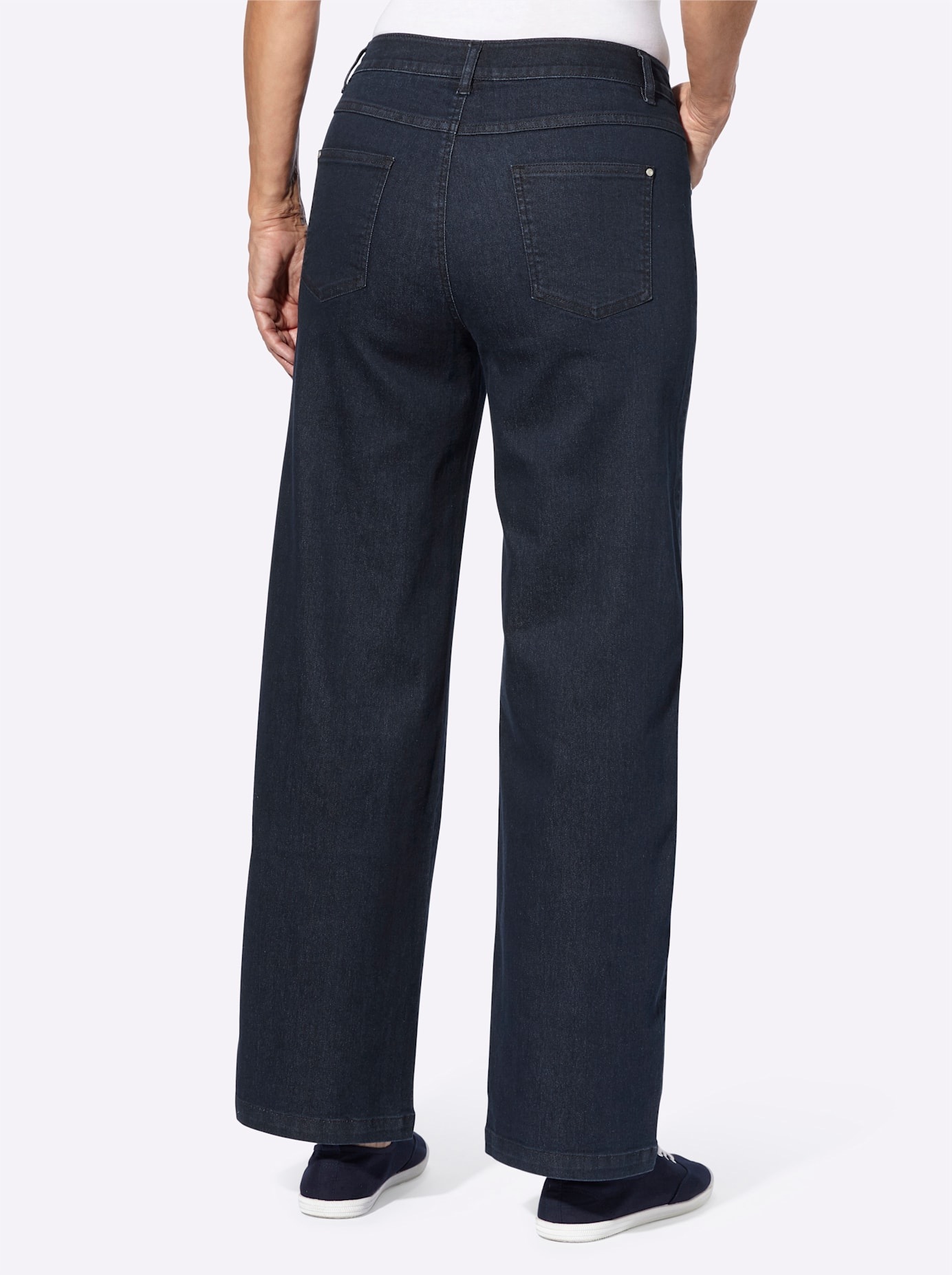Classic Basics Women Jeans Dark Blue 44 3