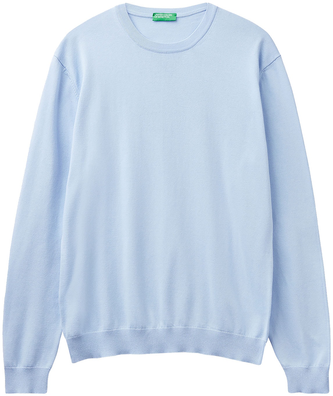 United Colors of Benetton Rundhalspullover, mit Markenlabel