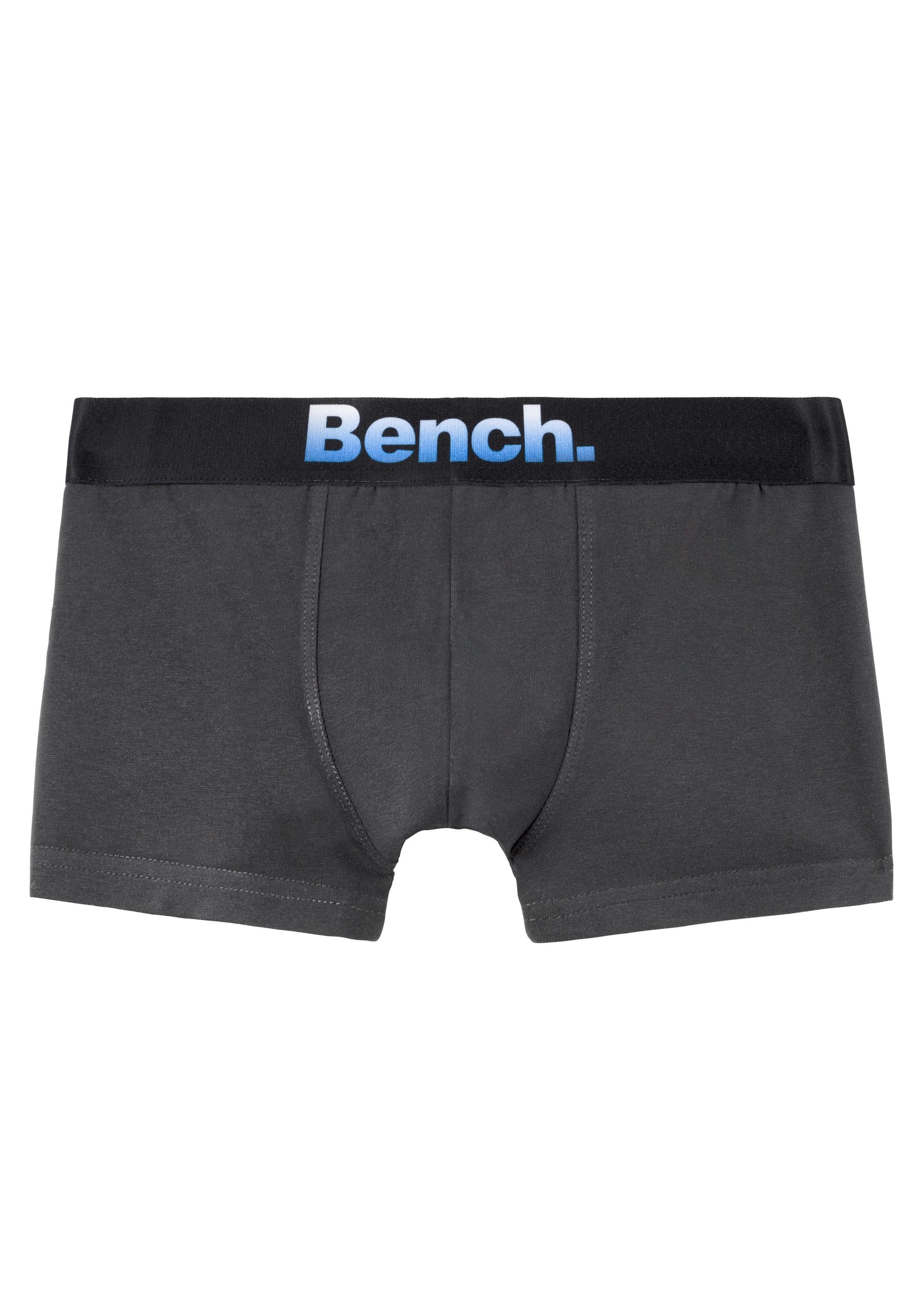 Boxer, BAUR Jungen Friday Bench. Markenlogo St.), für 3 vorn | mit Black (Packung,