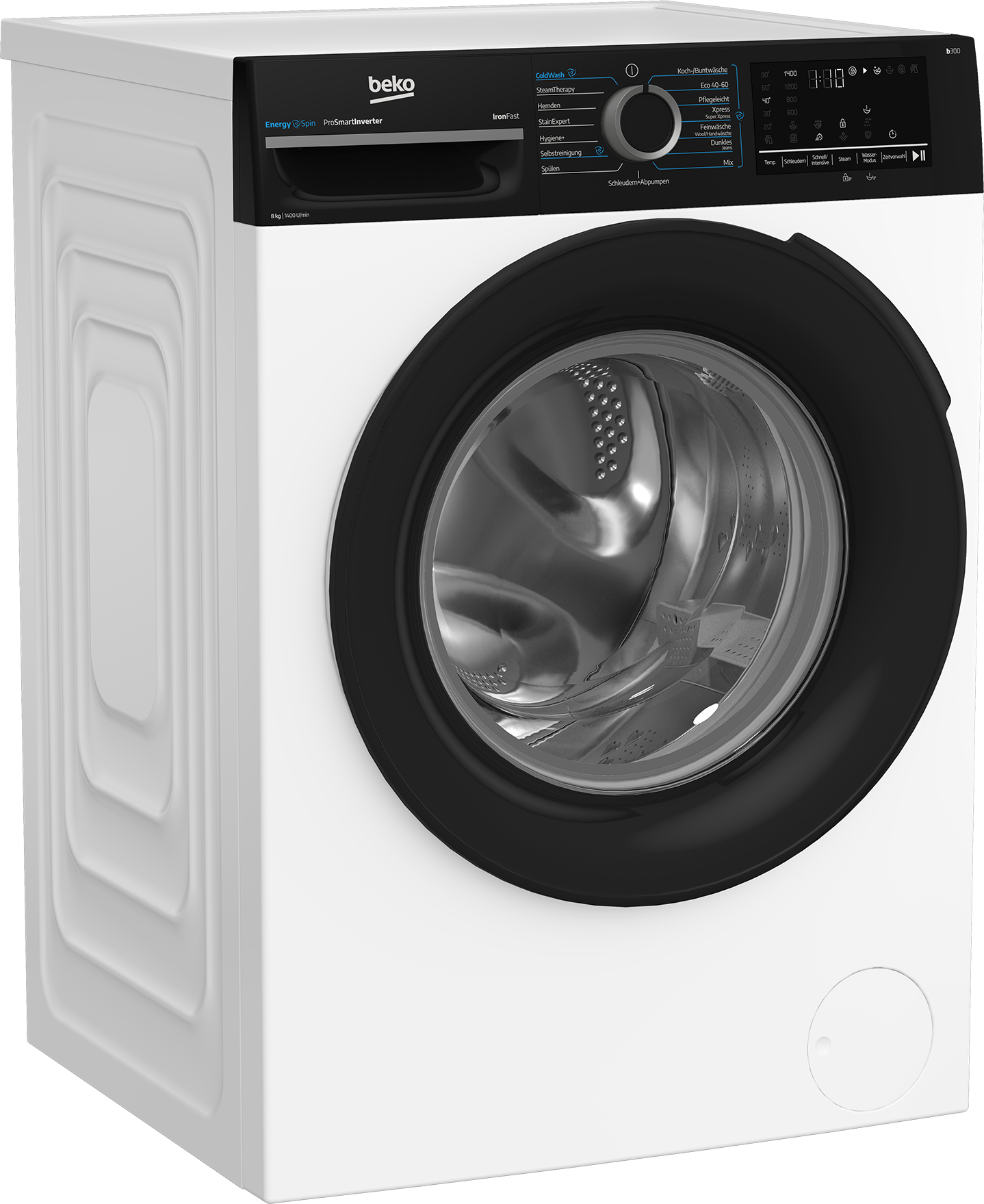 BEKO Waschmaschine »BM3WFU4841W« 8 kg 1400 U/min EnergySpin – optimierte Waschbewegungen für gründliche Reinigung.