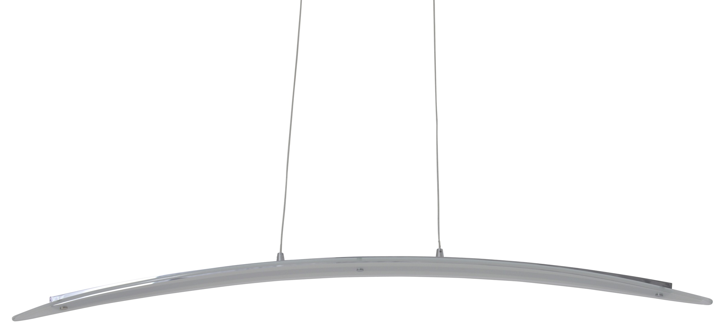 näve LED Pendelleuchte »Surf«, 1 flammig, Leuchtmittel LED-Modul | LED fest integriert, chromfarben, dimmbar mit Phasenan- und -abschnitt Dimmer, L: 100cm