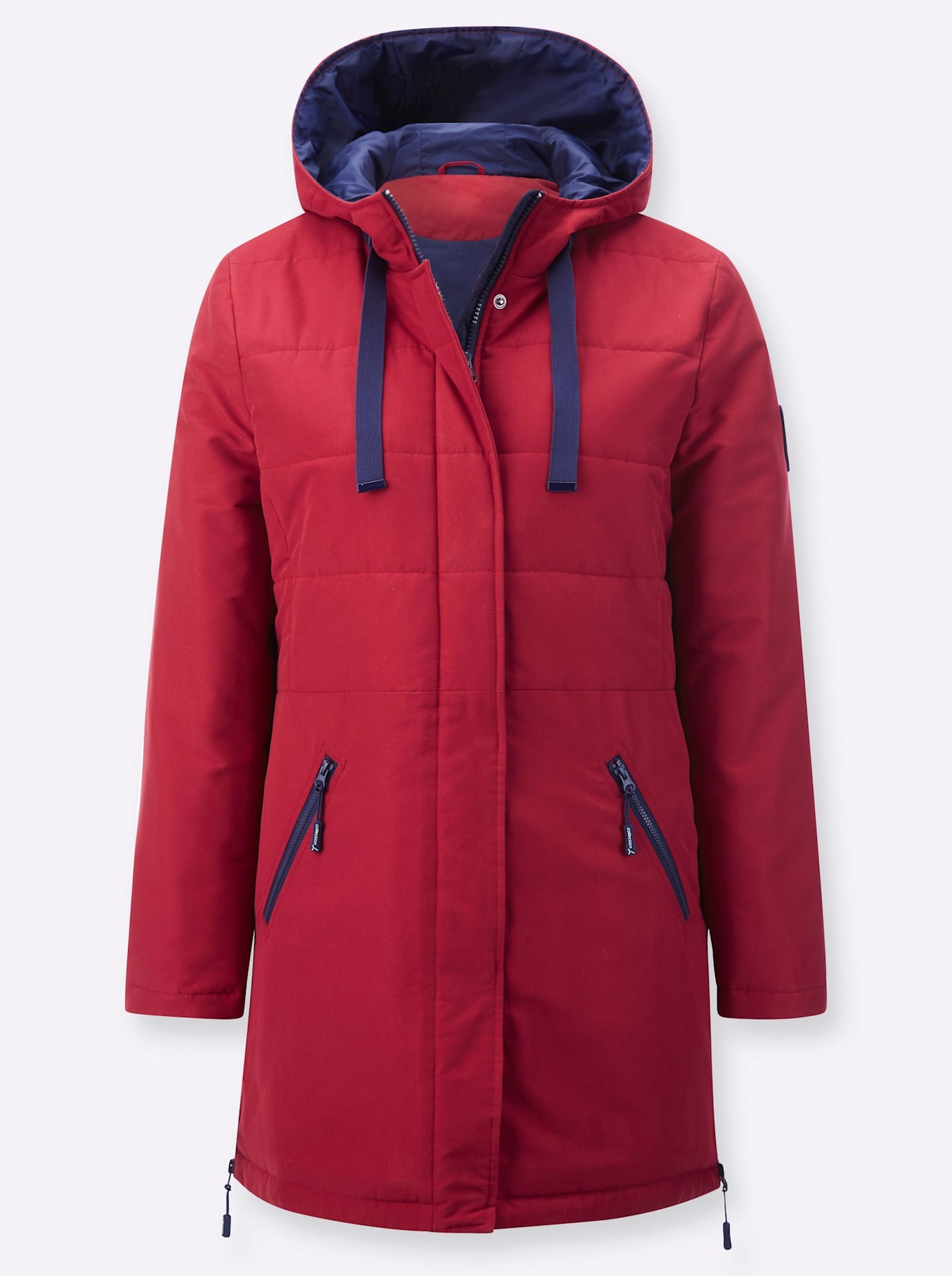 Casual Looks Women's Long Jacket Cherry 38 3