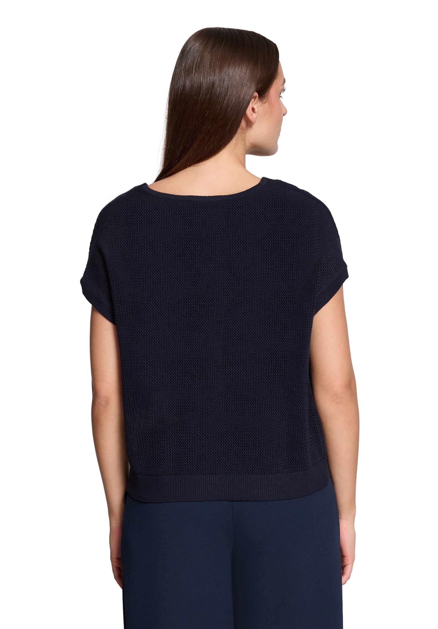 Betty Barclay Stricktop »Damen mit Wasserfallausschnitt«