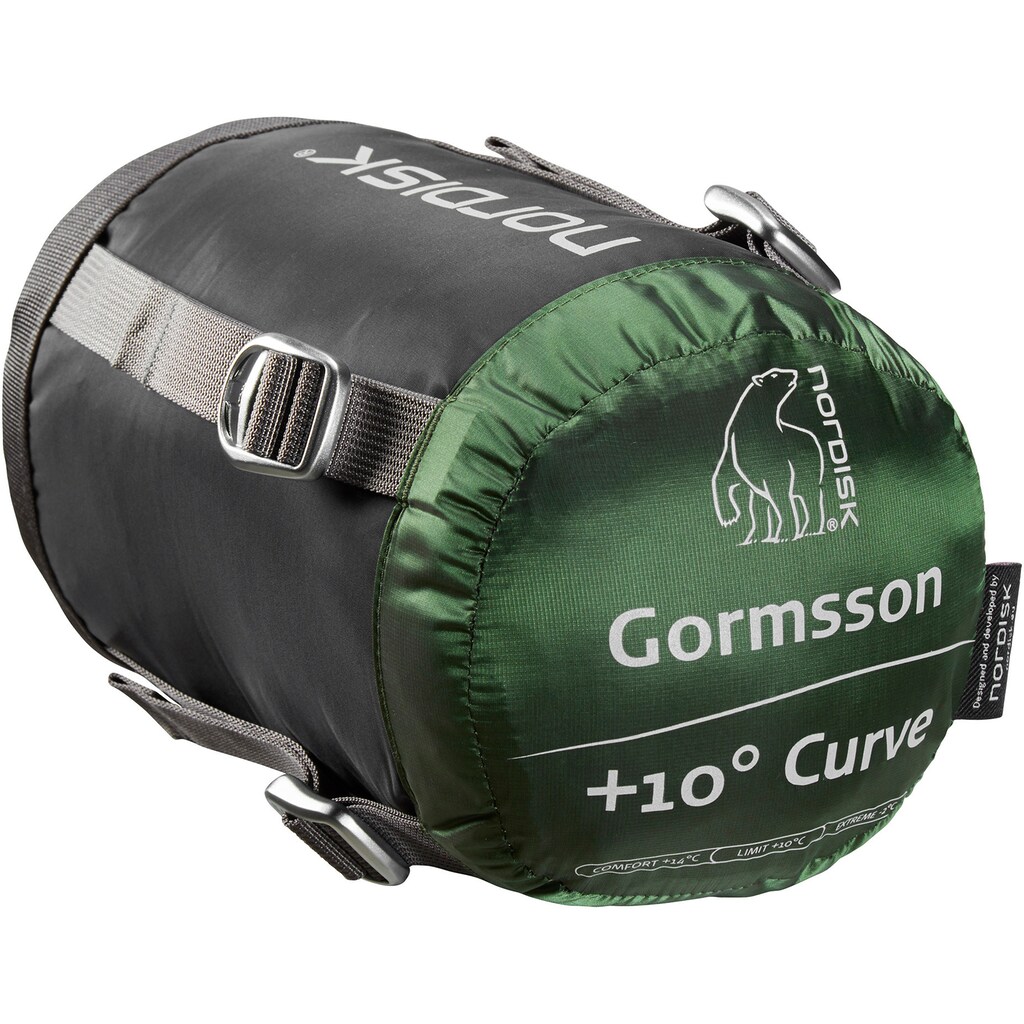 Nordisk Mumienschlafsack »Gormsson +10Â° Curve«, (2 tlg.)