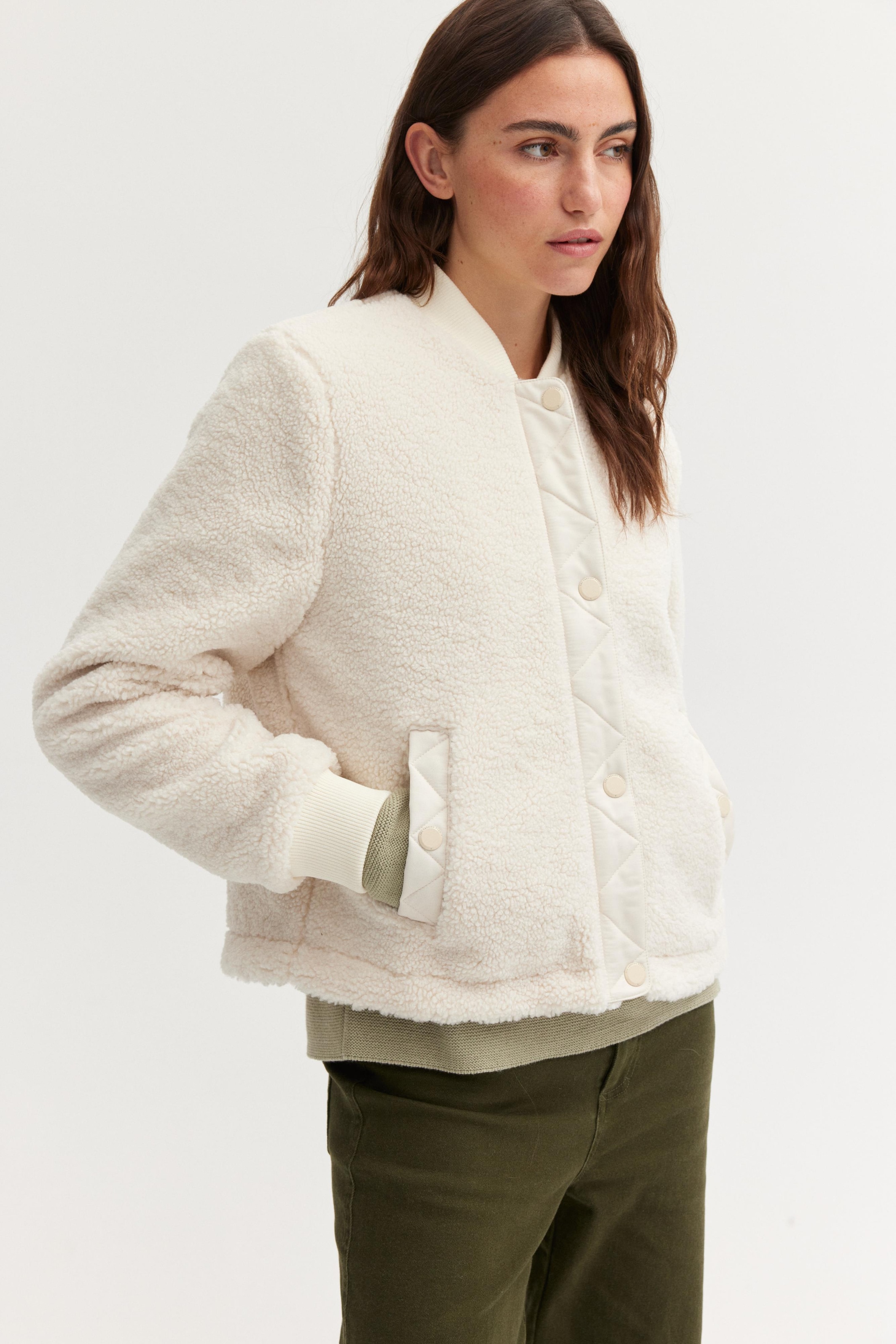 THE FASHION PEOPLE Plüschjacke günstig online kaufen