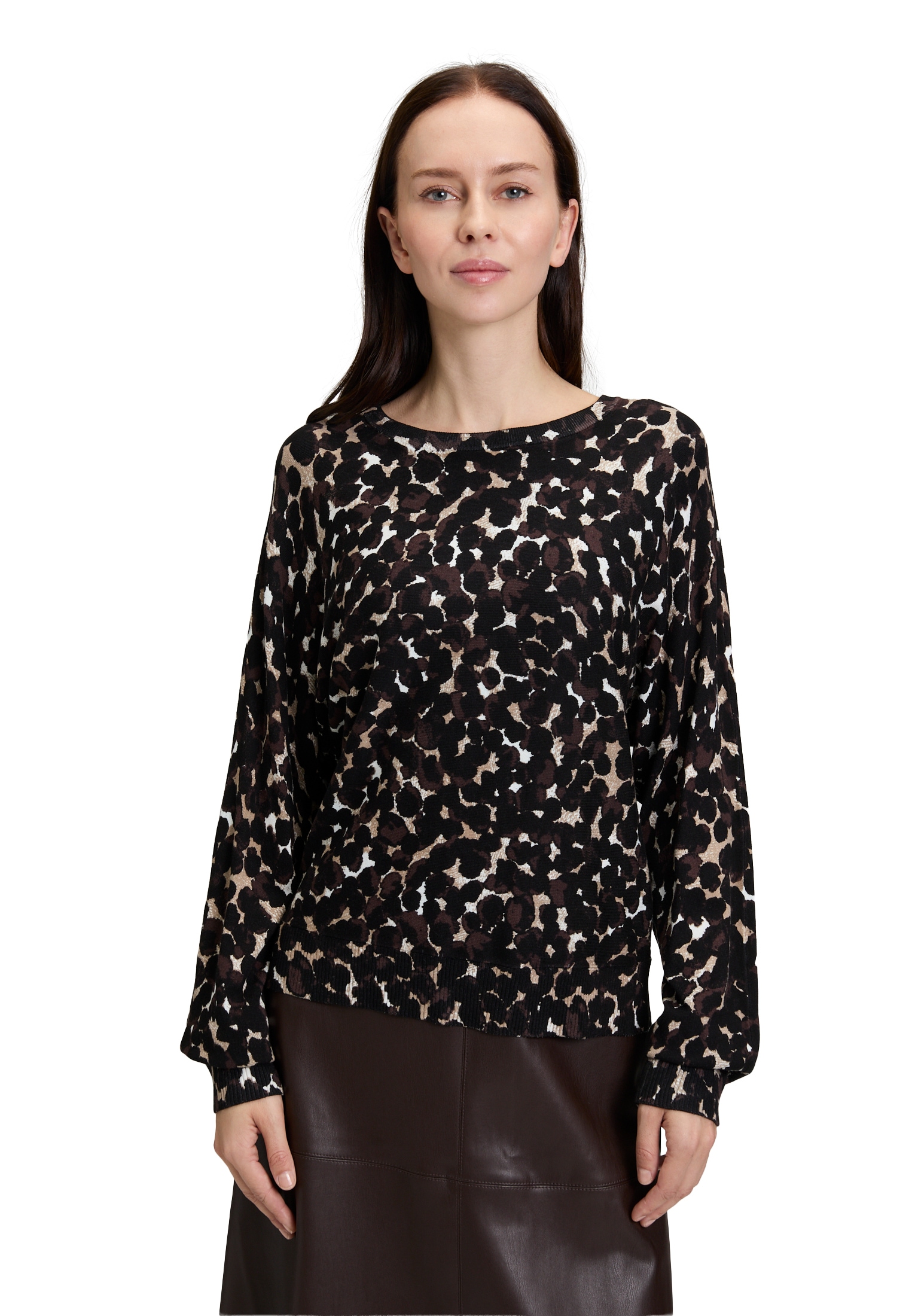 Betty Barclay Strickpullover "Betty Barclay Damen Feinstrickpullover mit Fl günstig online kaufen