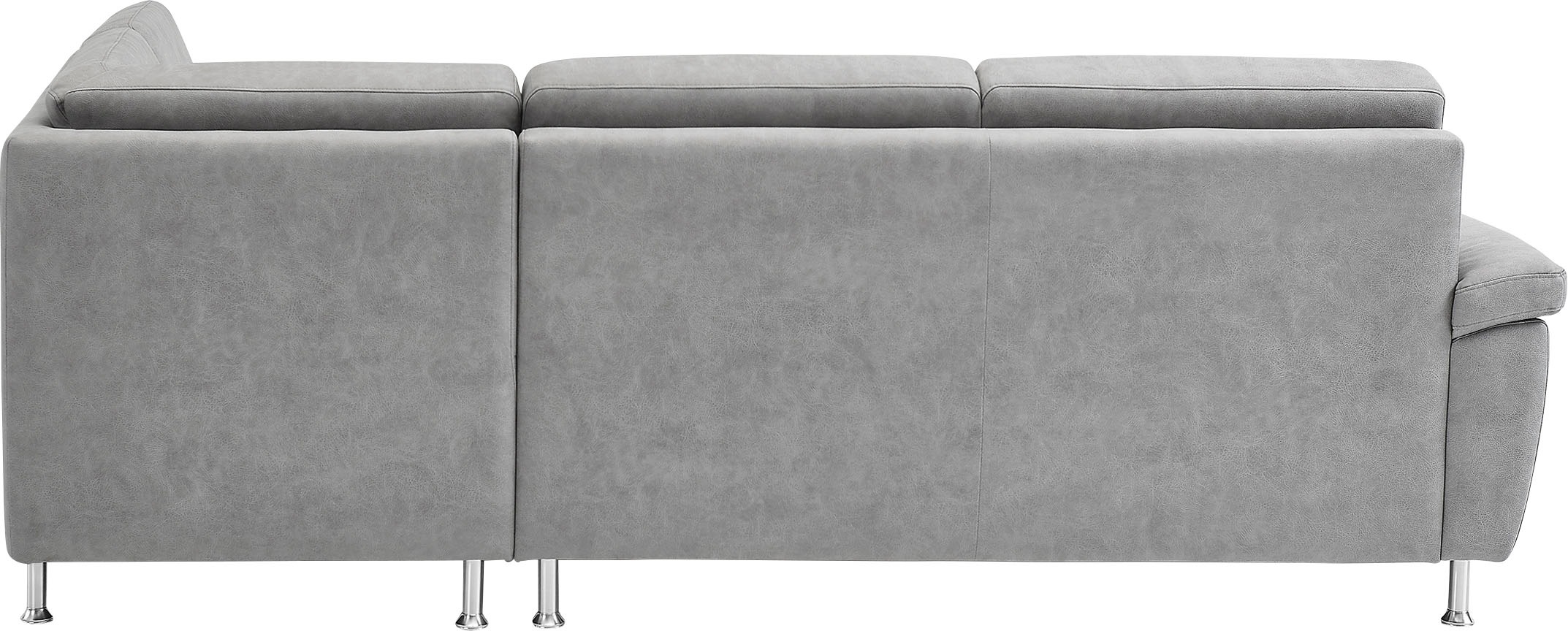 CALIZZA INTERIORS Ecksofa »Onyx L-Form«, Ottomane links oder rechts, wahlweise mit Bettfunktion, Breite 257 cm