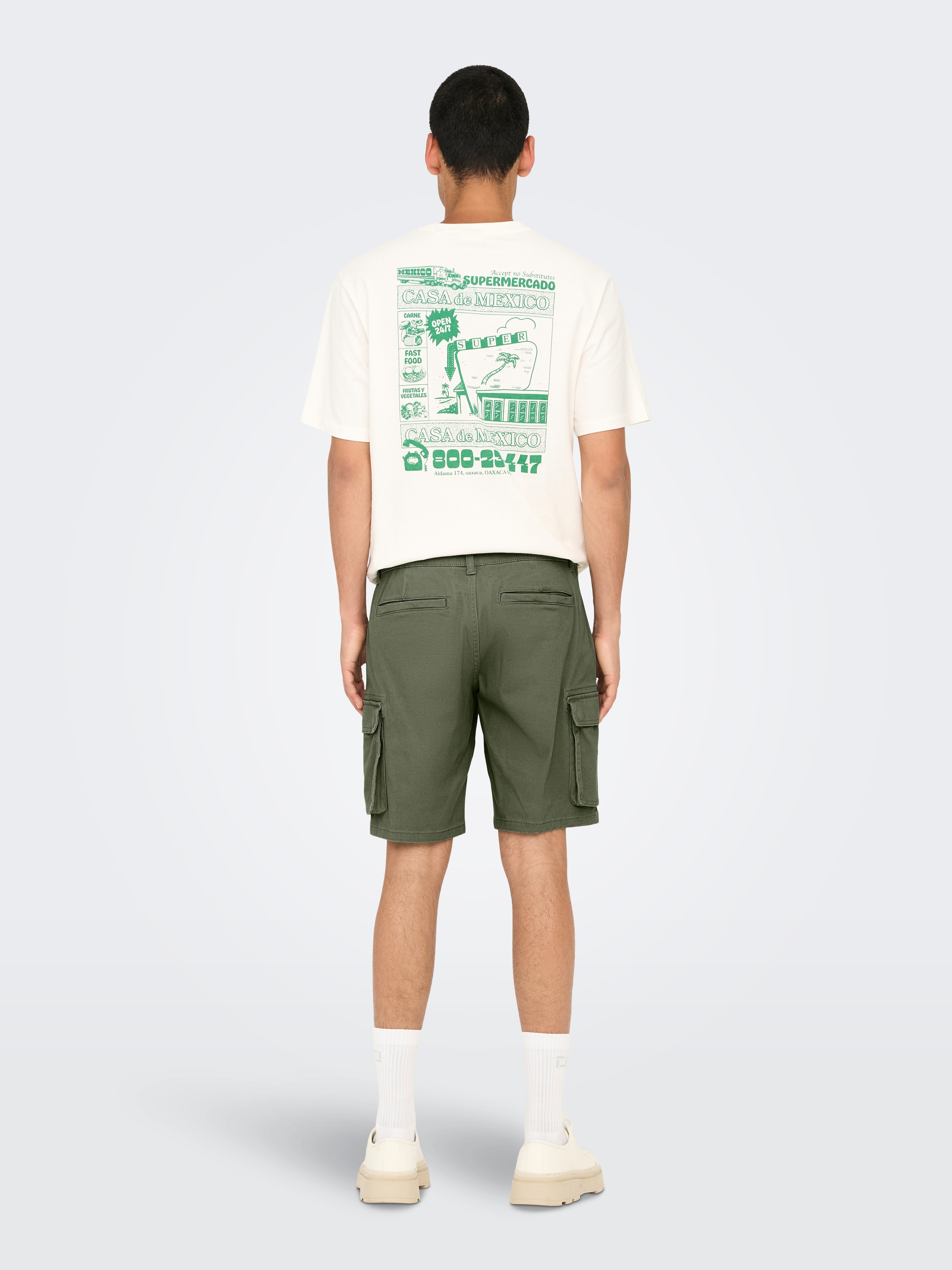 ONLY & SONS Cargoshorts »ONSCAM STAGE CARGO SHORTS 6689 LIFE NOOS«