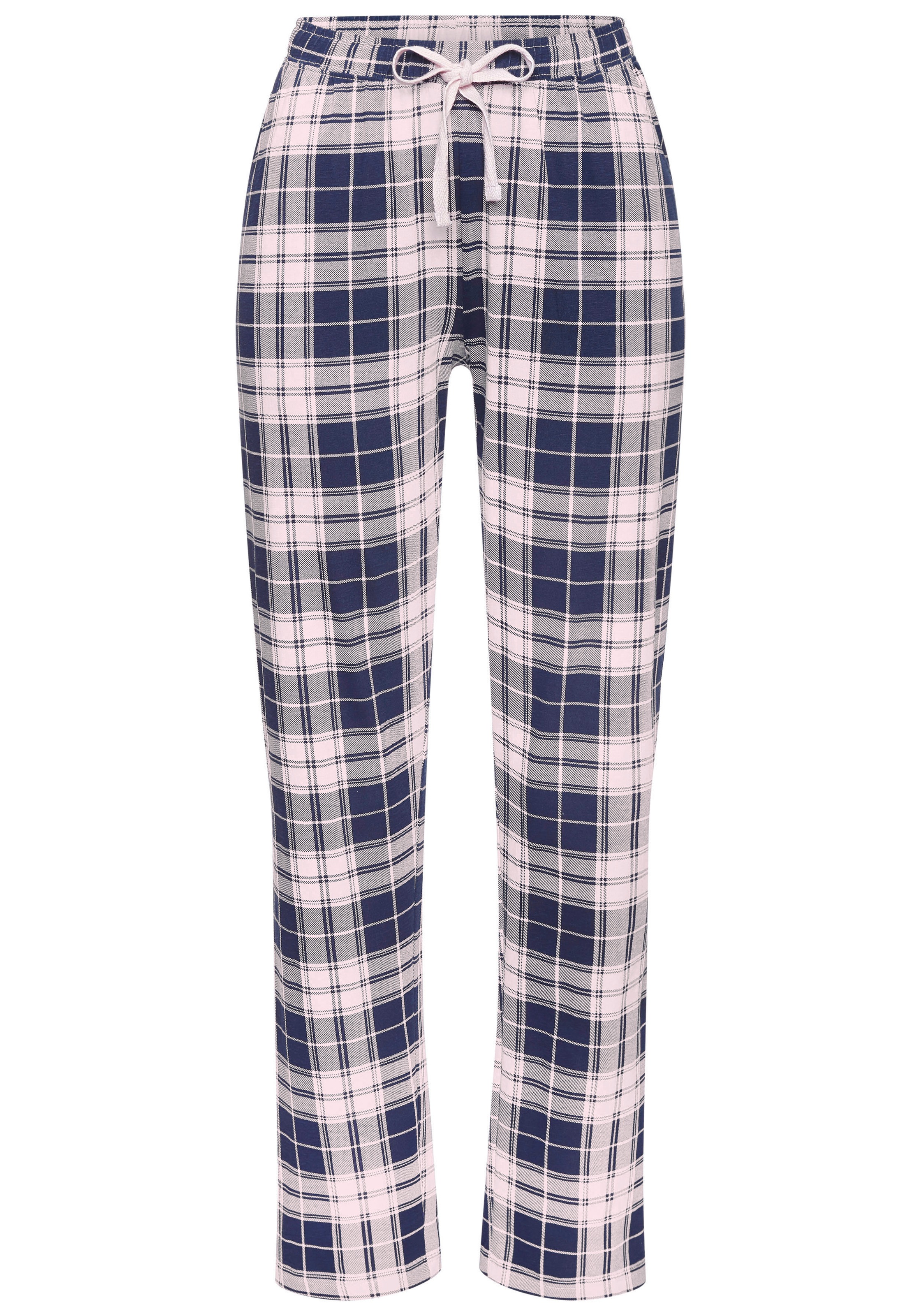 Vivance Dreams Pyjamahose mit Karo-Muster günstig online kaufen