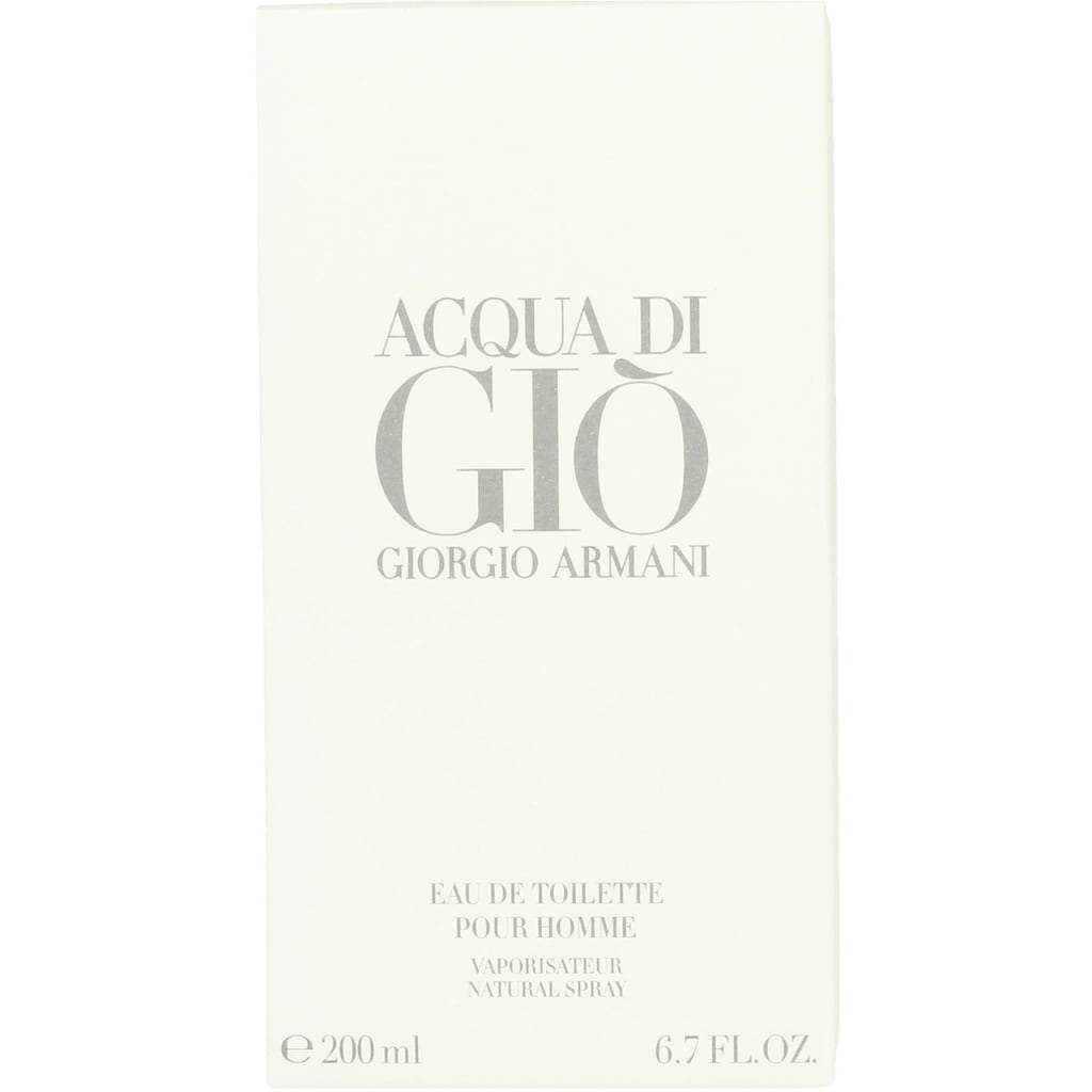 Giorgio Armani Eau de Toilette »Acqua di Gio«