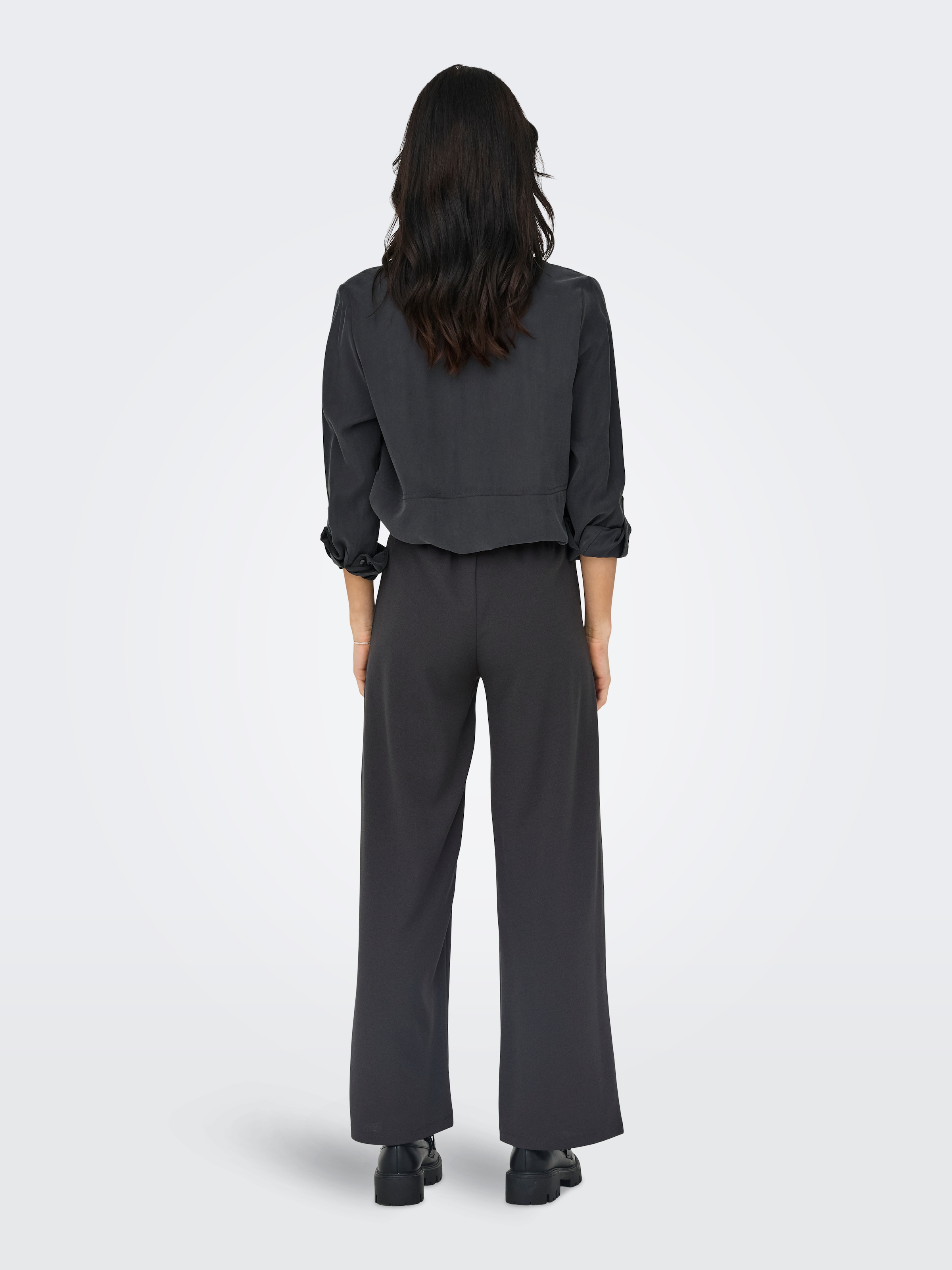 JDY Schlupfhose »JDYLOUISVILLE CATIA WIDE PANT JRS NOOS«, Sommerhose, hinten mit elastischem Bündchen