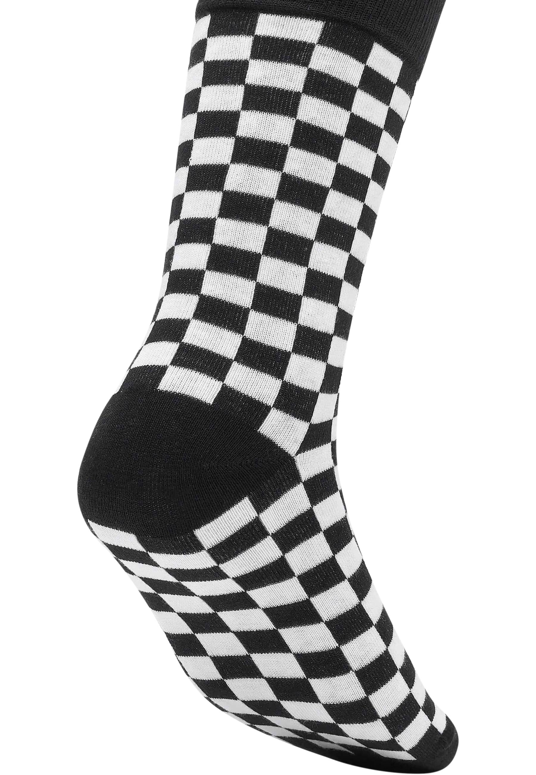 URBAN CLASSICS Basicsocken »Urban Classics Accessoires Check Socks 5-Pack«, (1 Paar)