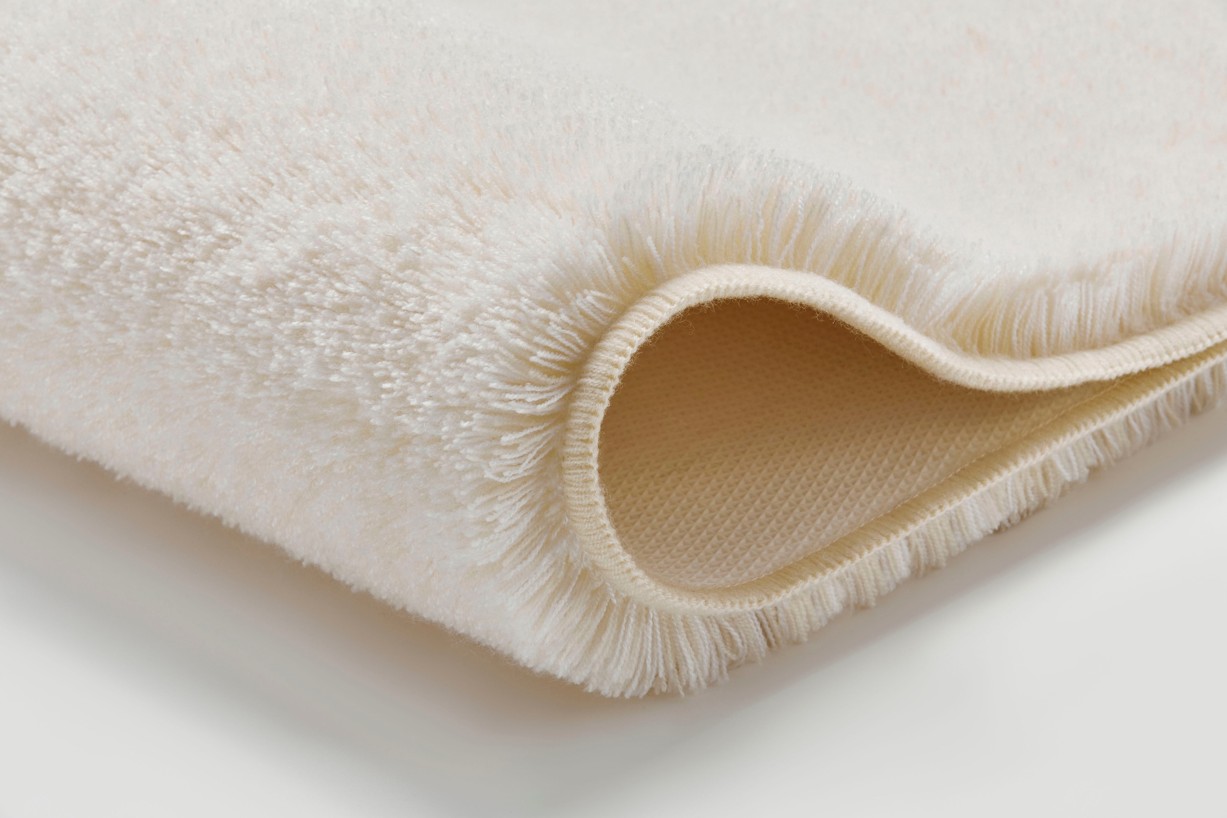 Kleine Wolke Badematte »RELAX«, rutschhemmend beschichtet, fußbodenheizungsgeeignet, Badteppich, Uni Farben, rechteckig, rund & als Set erhältlich